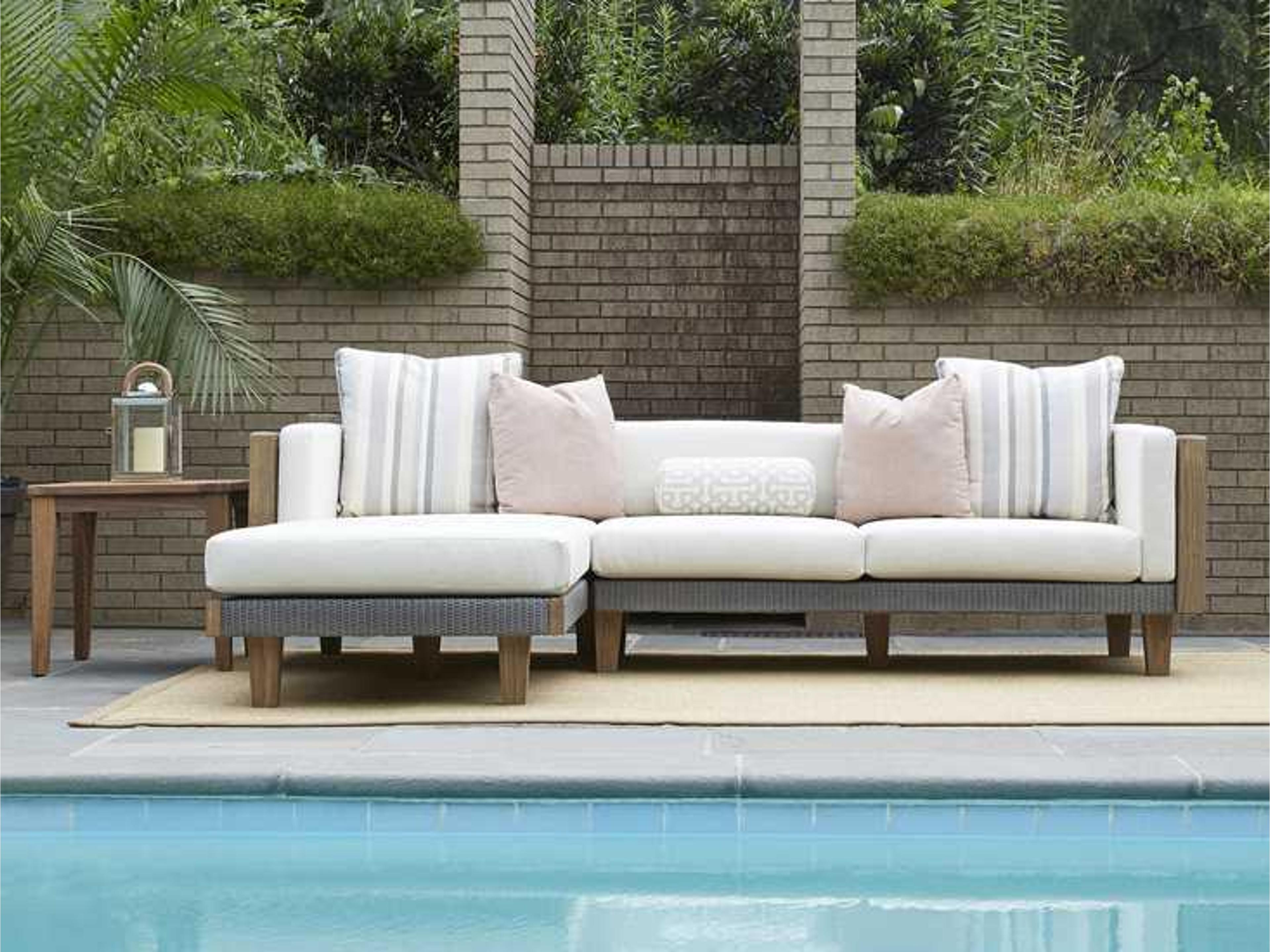 Catalina Wicker Cushion Outdoor Patio Lounge Set