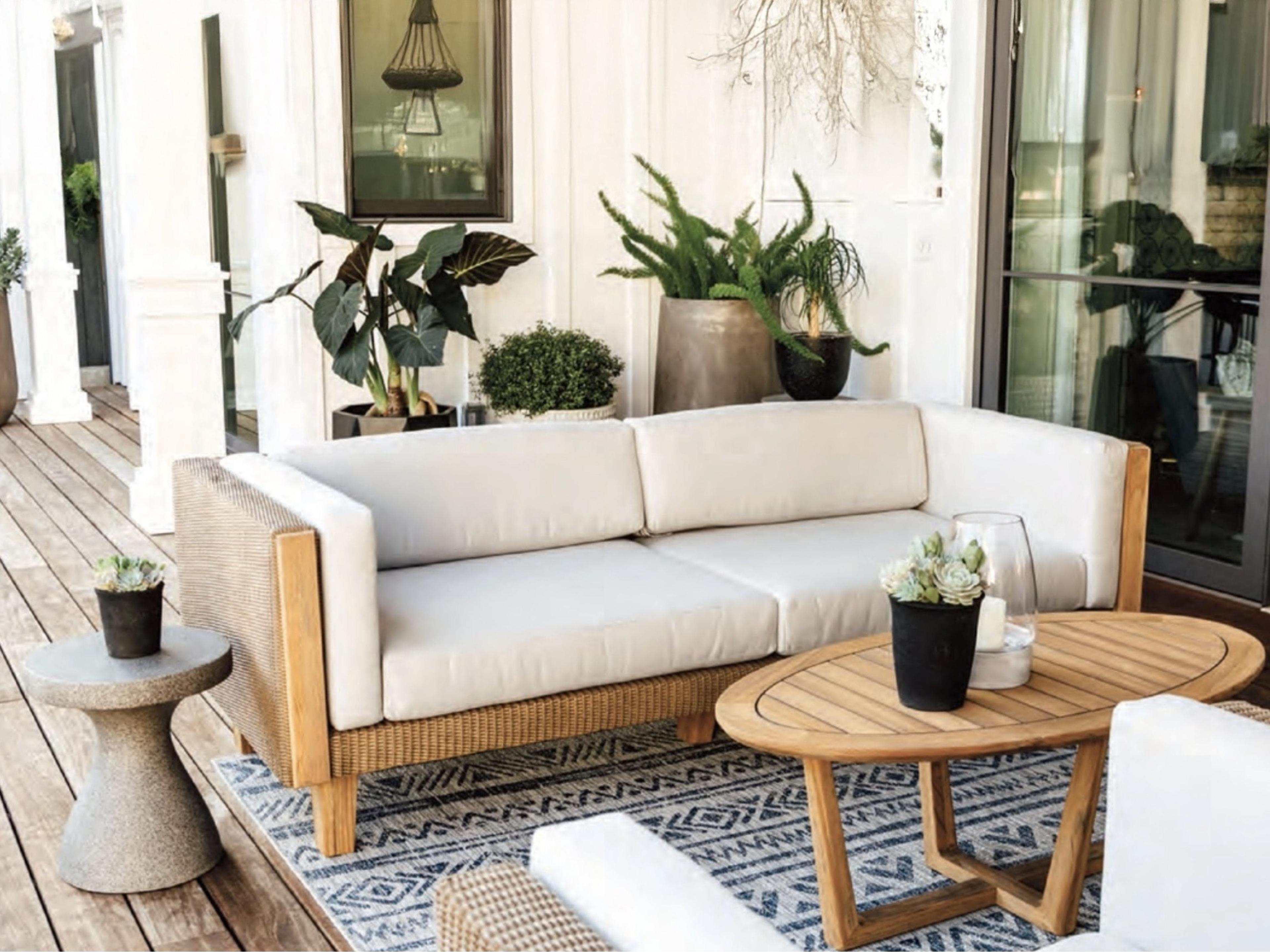 Catalina Wicker Cushion Lounge Set