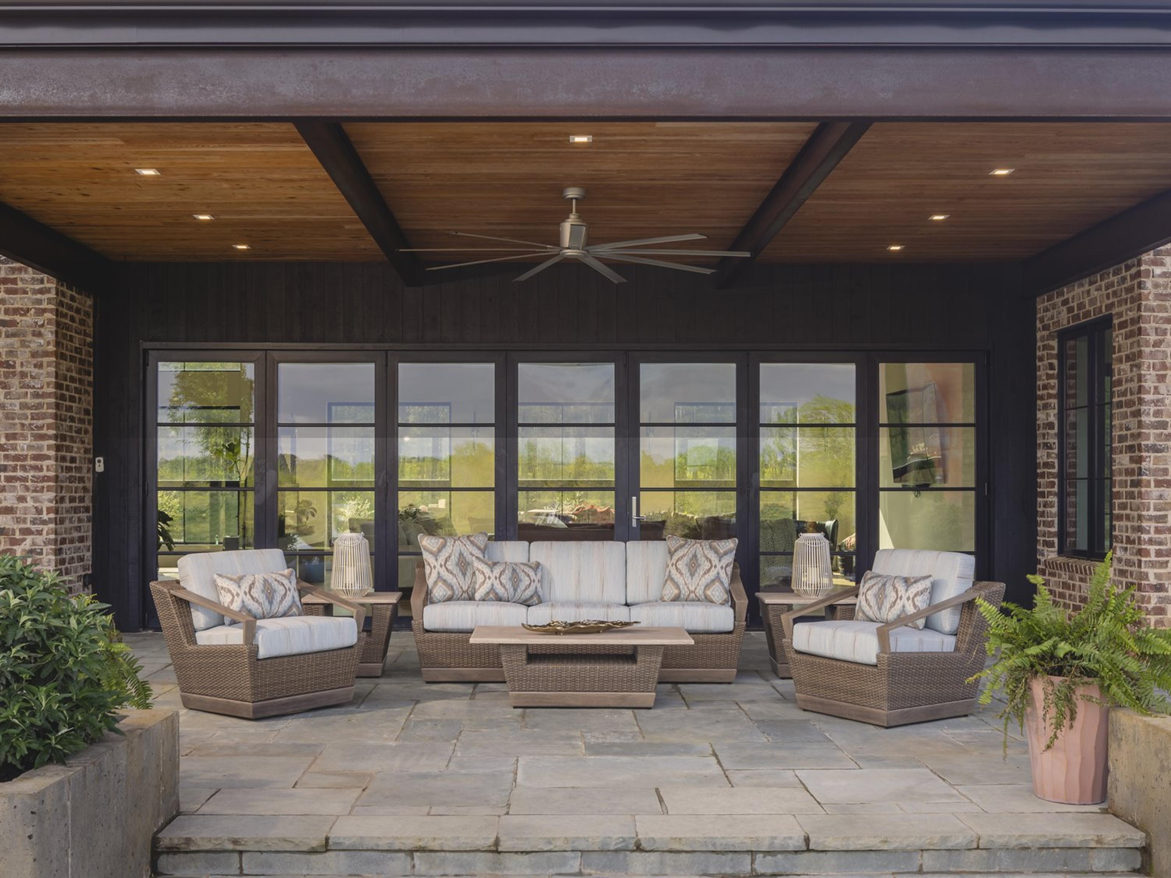 Charisma Aluminum Wicker Lounge Set