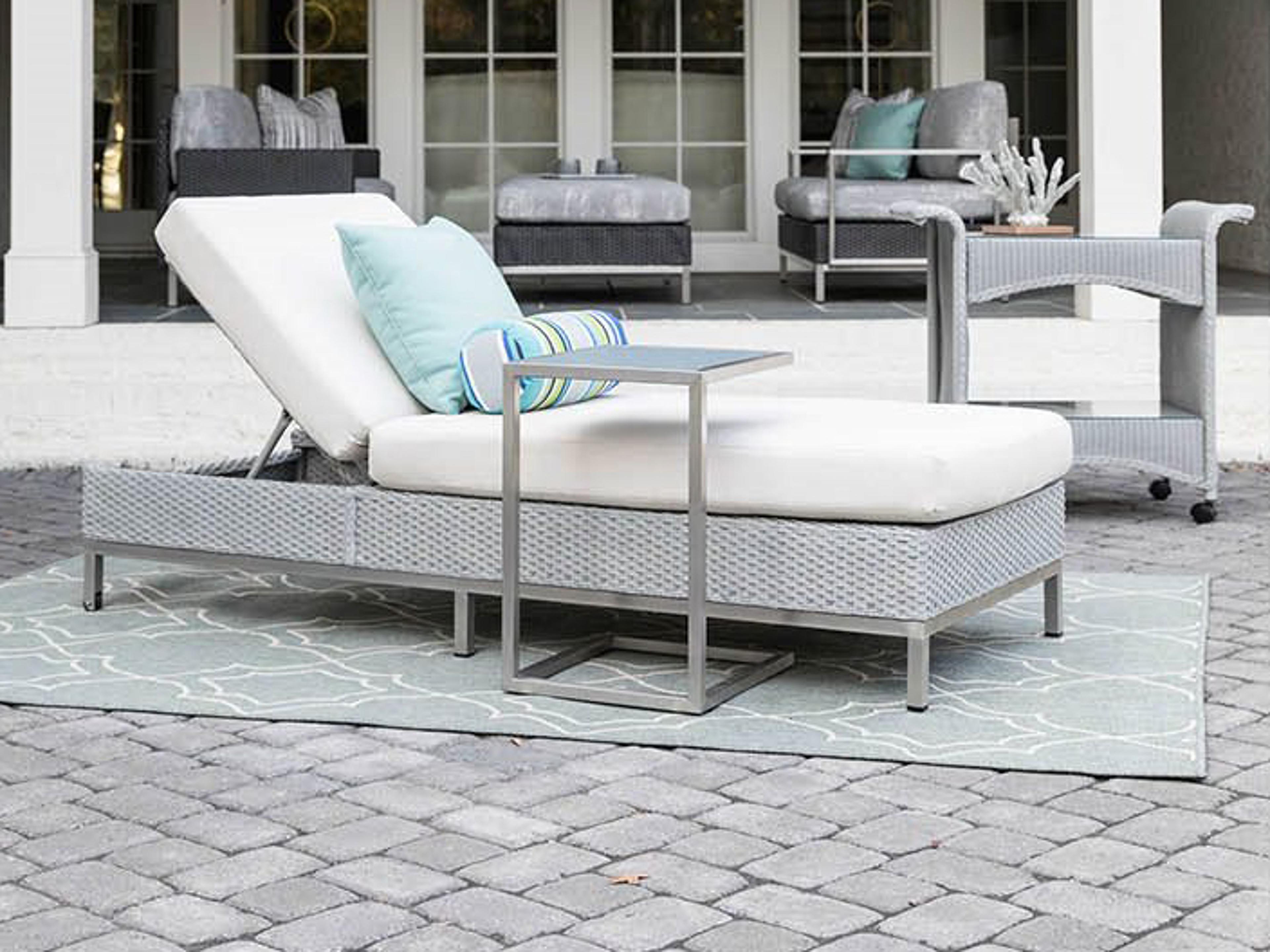 Elements Steel Wicker Outdoor Patio Lounge Set