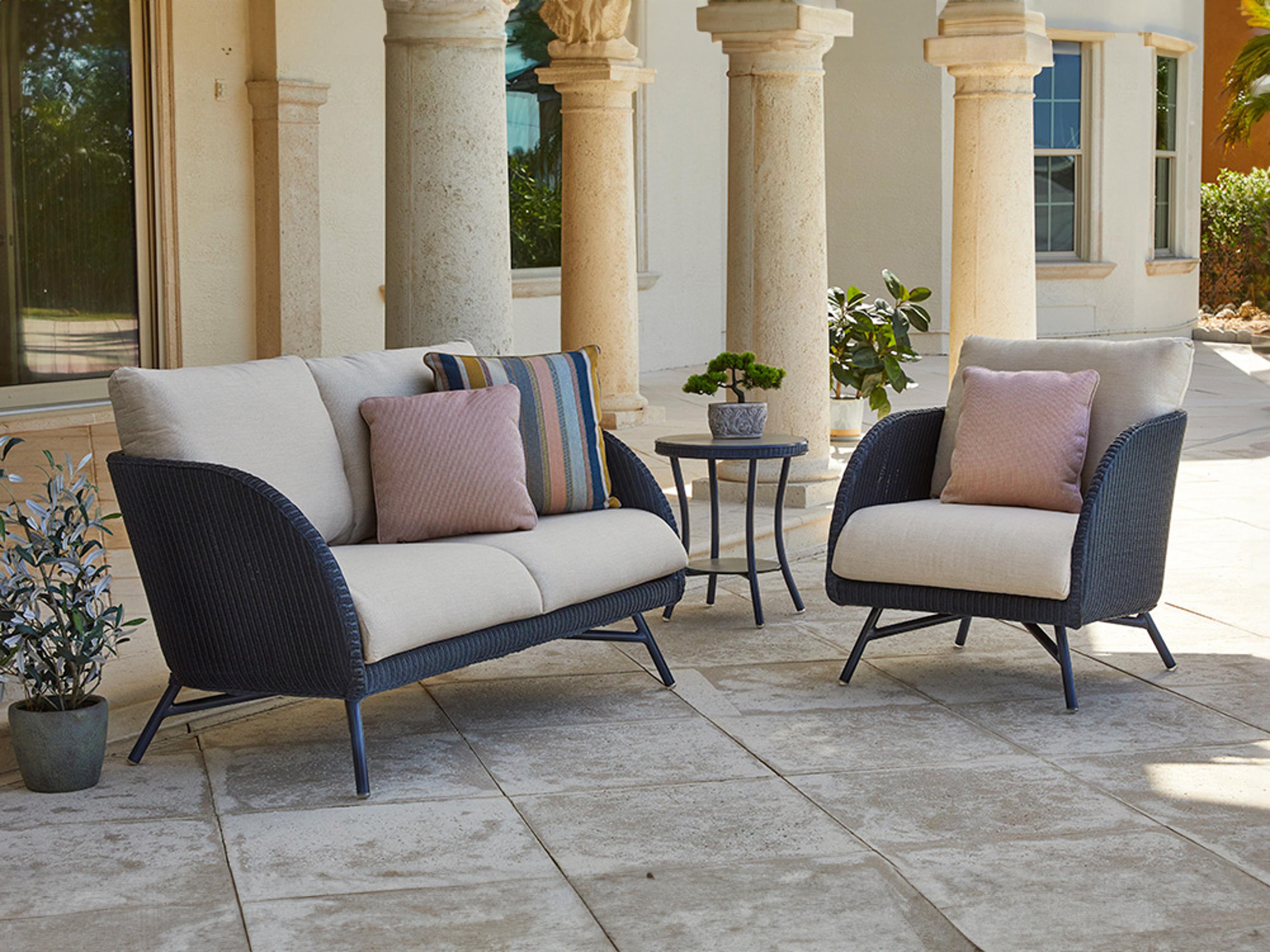 Essence Wicker Cushion Patio Lounge Set