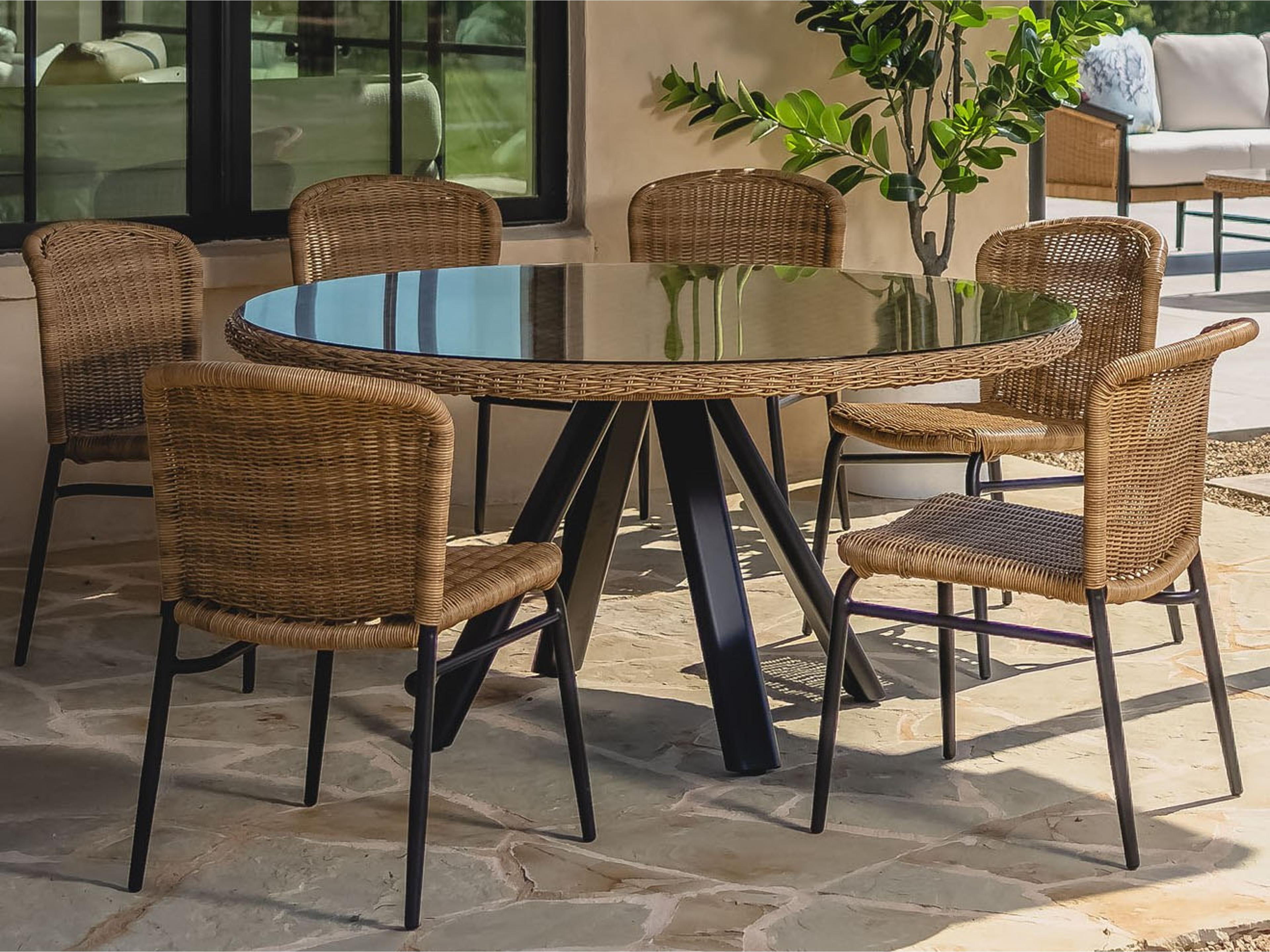 Lloyd Flanders Galloway Aluminum Dining Set