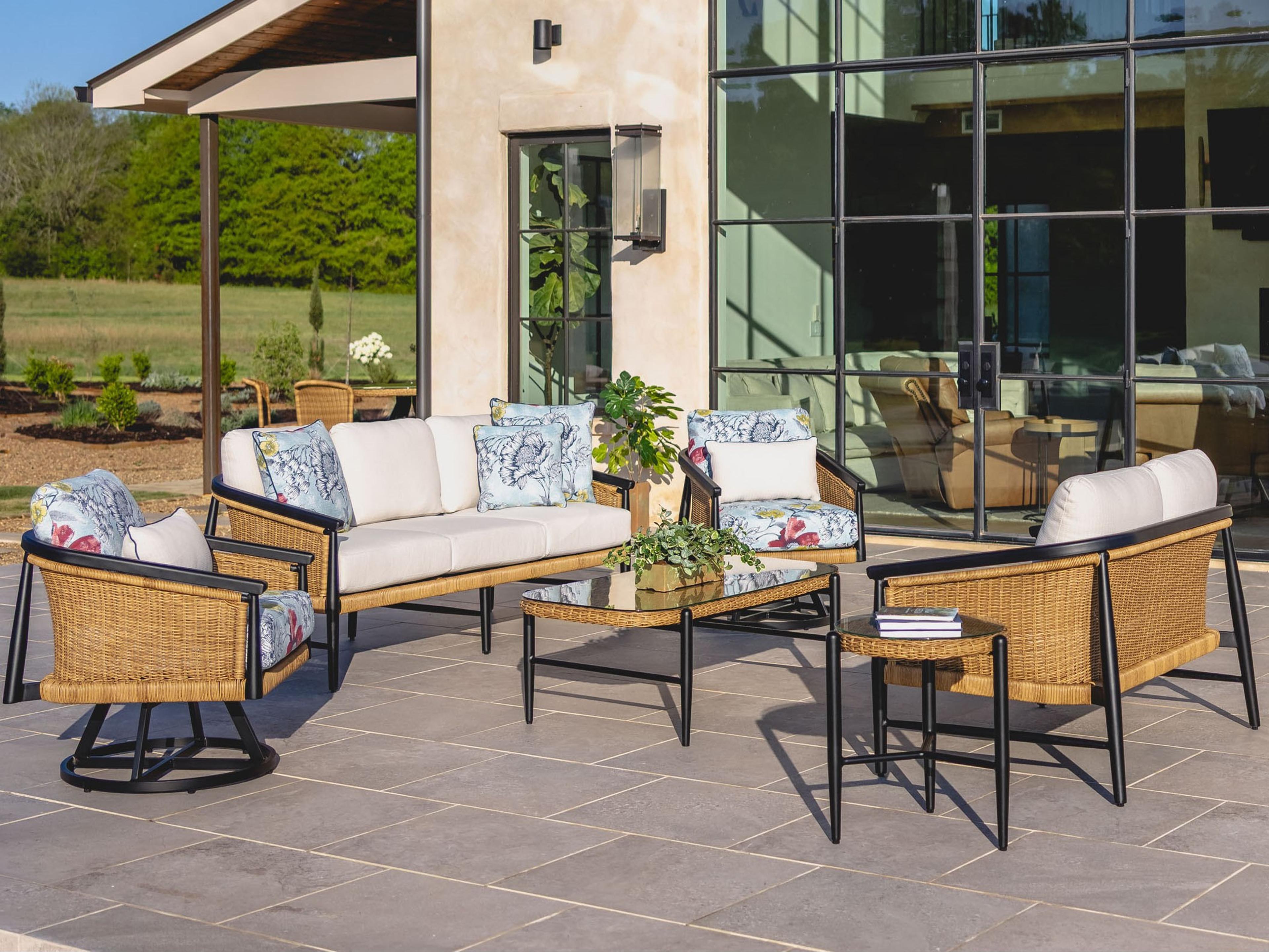 Galloway Aluminum Cushion Lounge Set