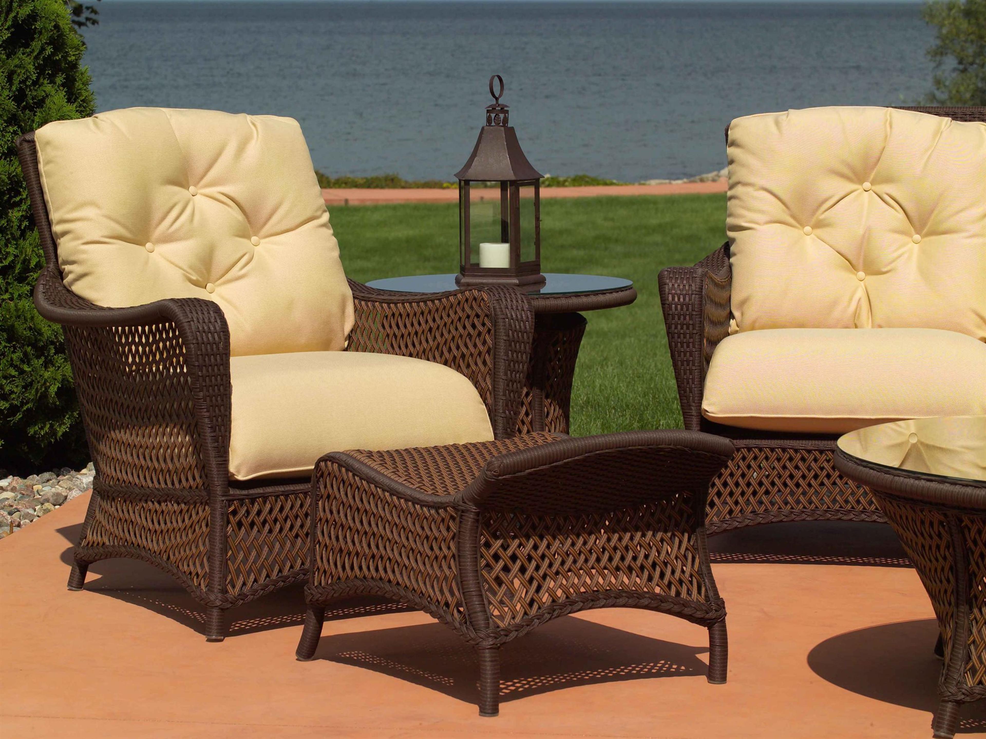 Grand Traverse Wicker Outdoor Lounge Set