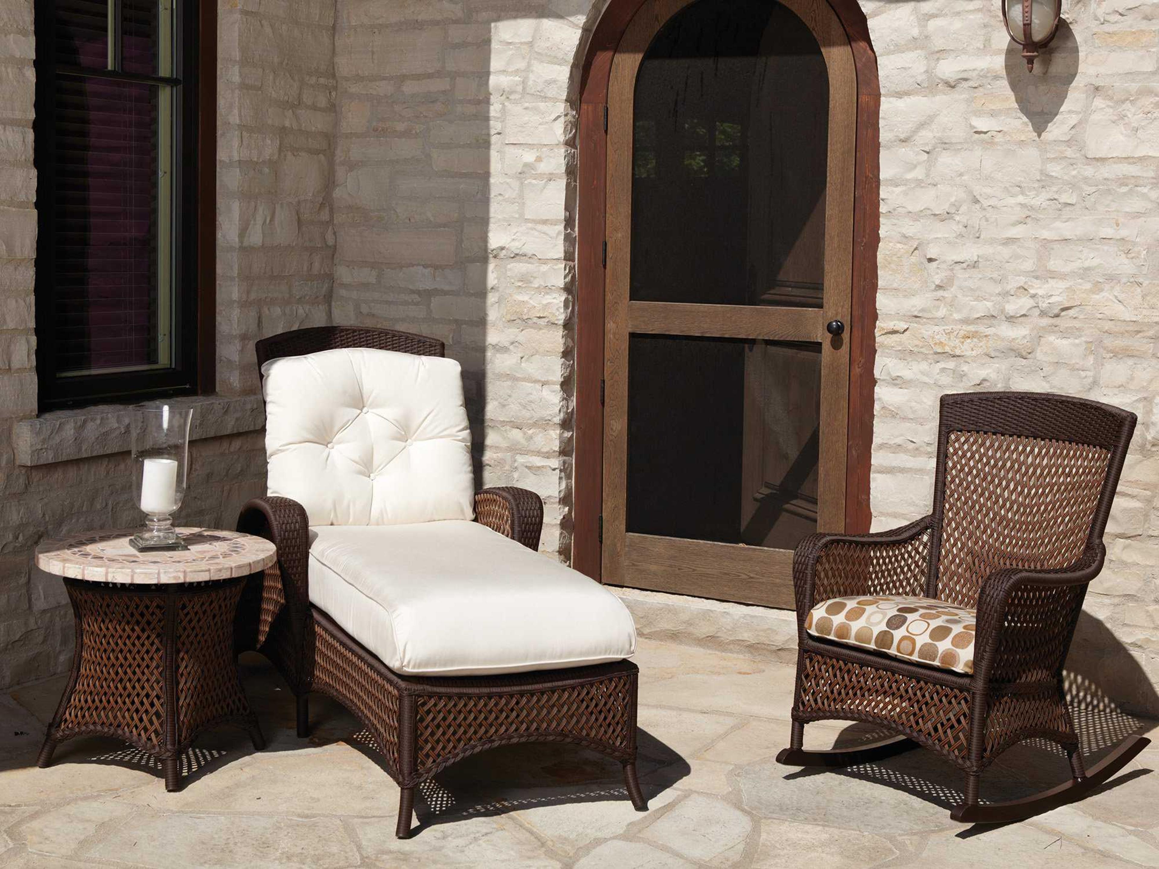 Grand Traverse Wicker Patio Lounge Set