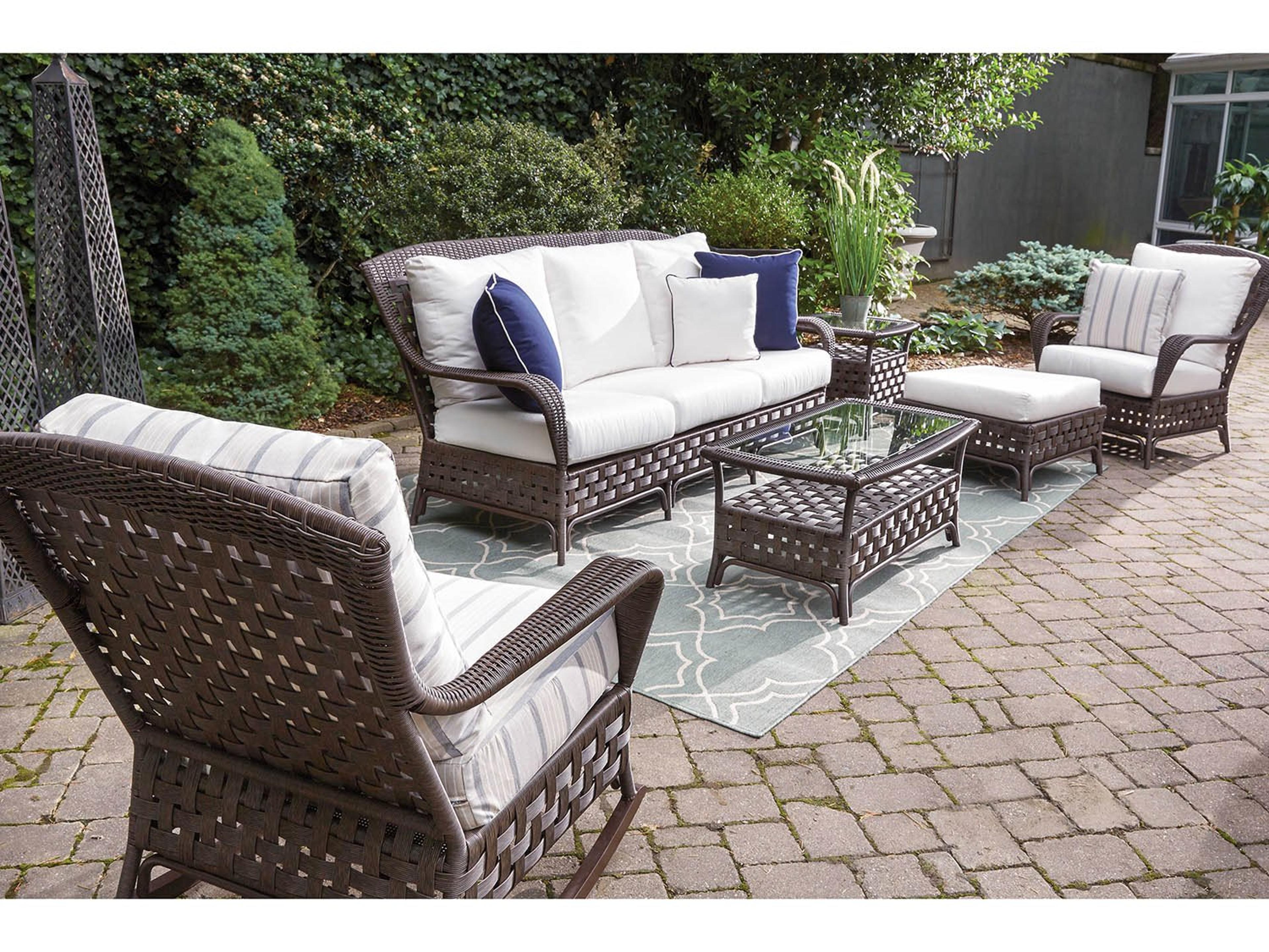 Haven Wicker Patio Lounge Set