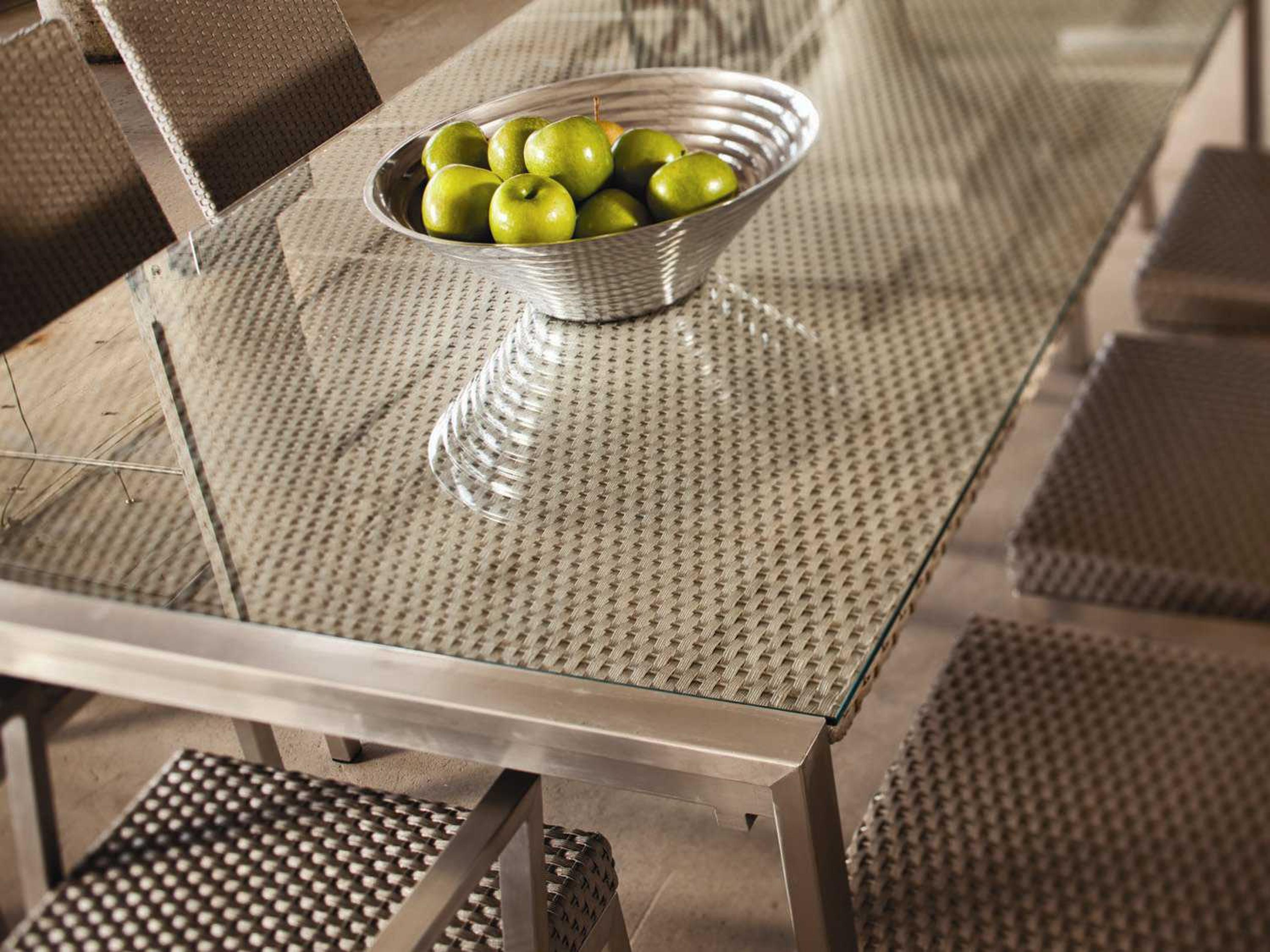 Lloyd Flanders Elements Steel Wicker Patio Dining Set