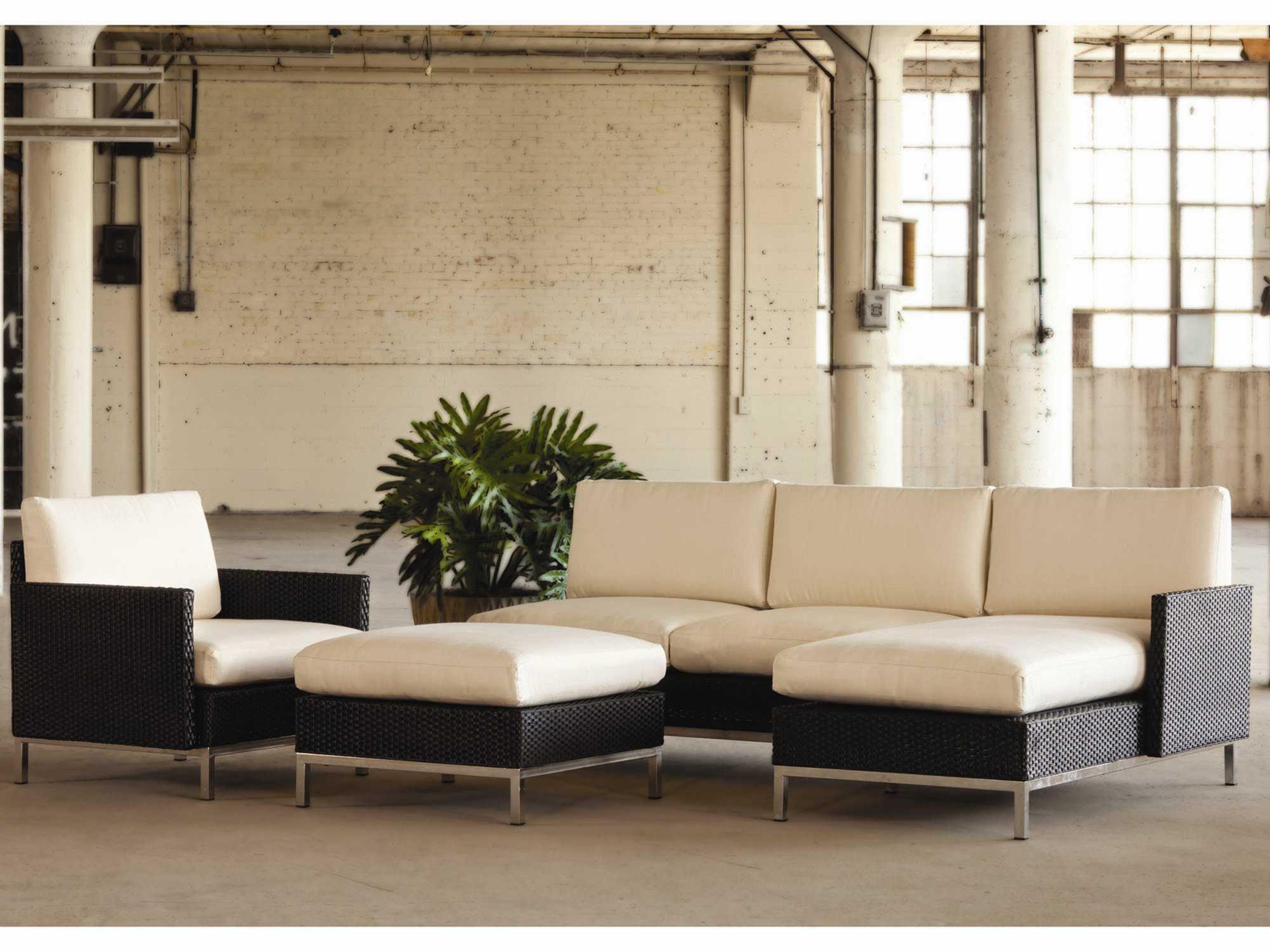 Elements Steel Wicker Outdoor Lounge Set