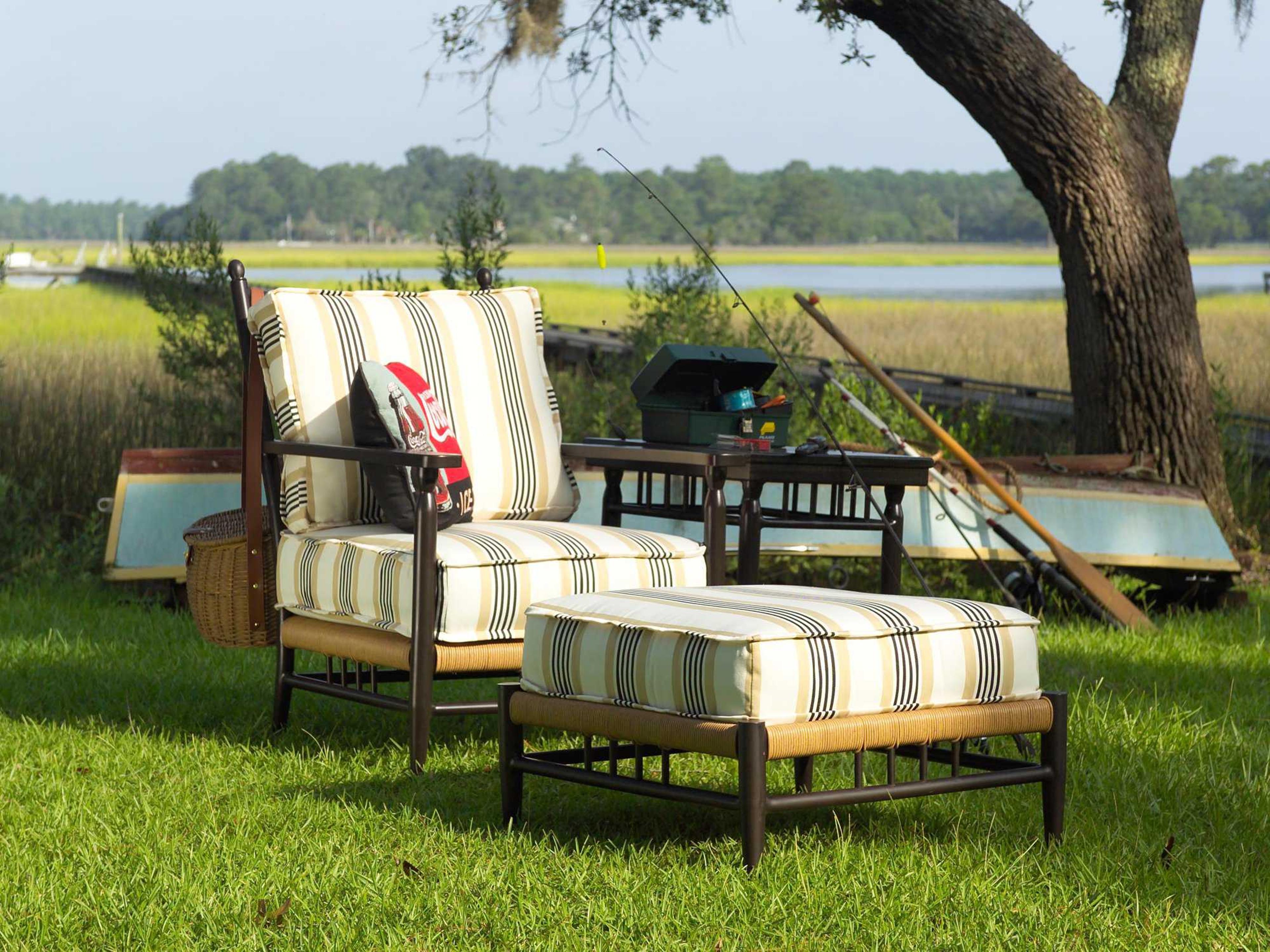 Lloyd Flanders Low Country Aluminum Outdoor Lounge Set