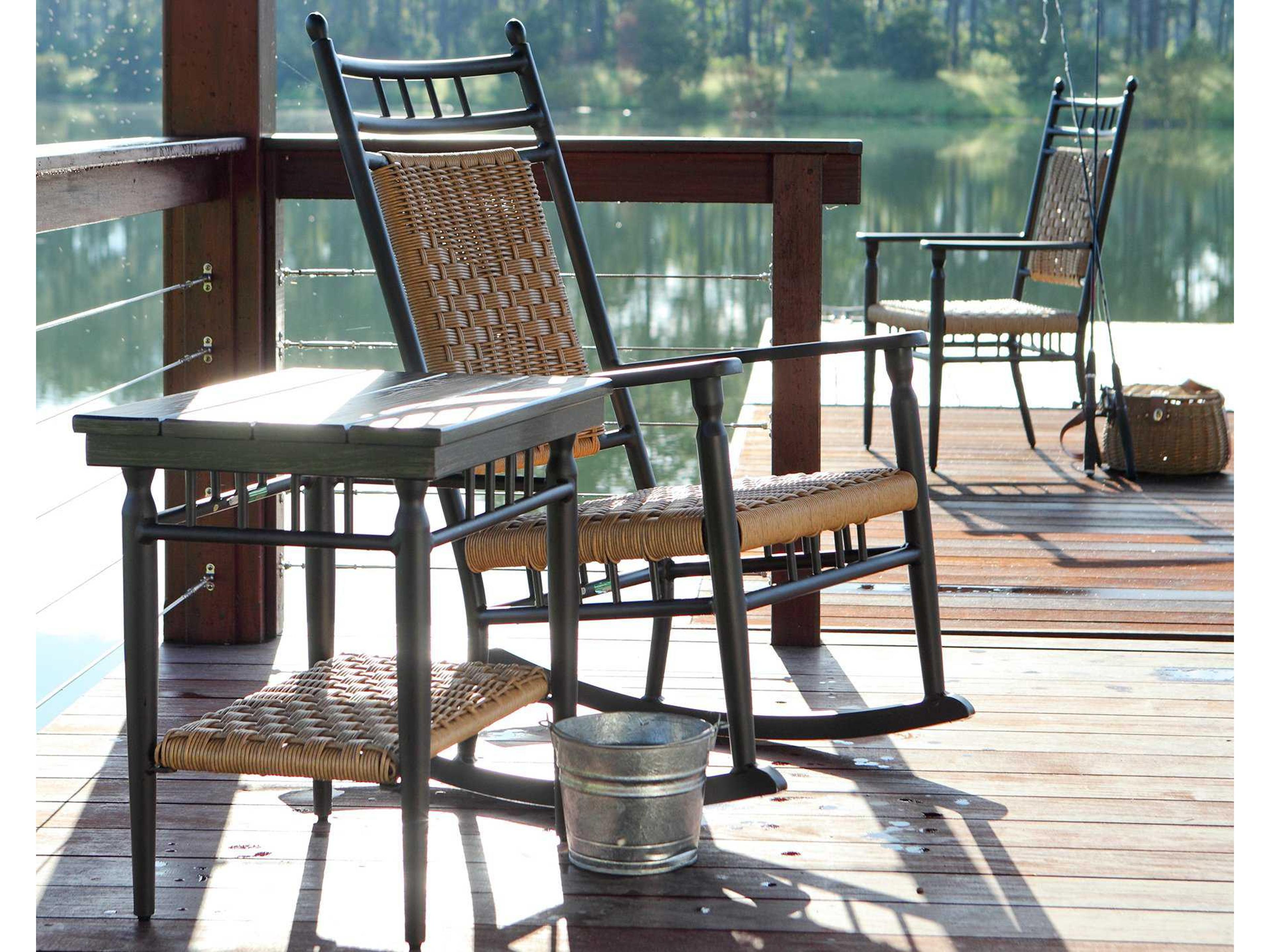 Low Country Aluminum Outdoor Patio Lounge Set