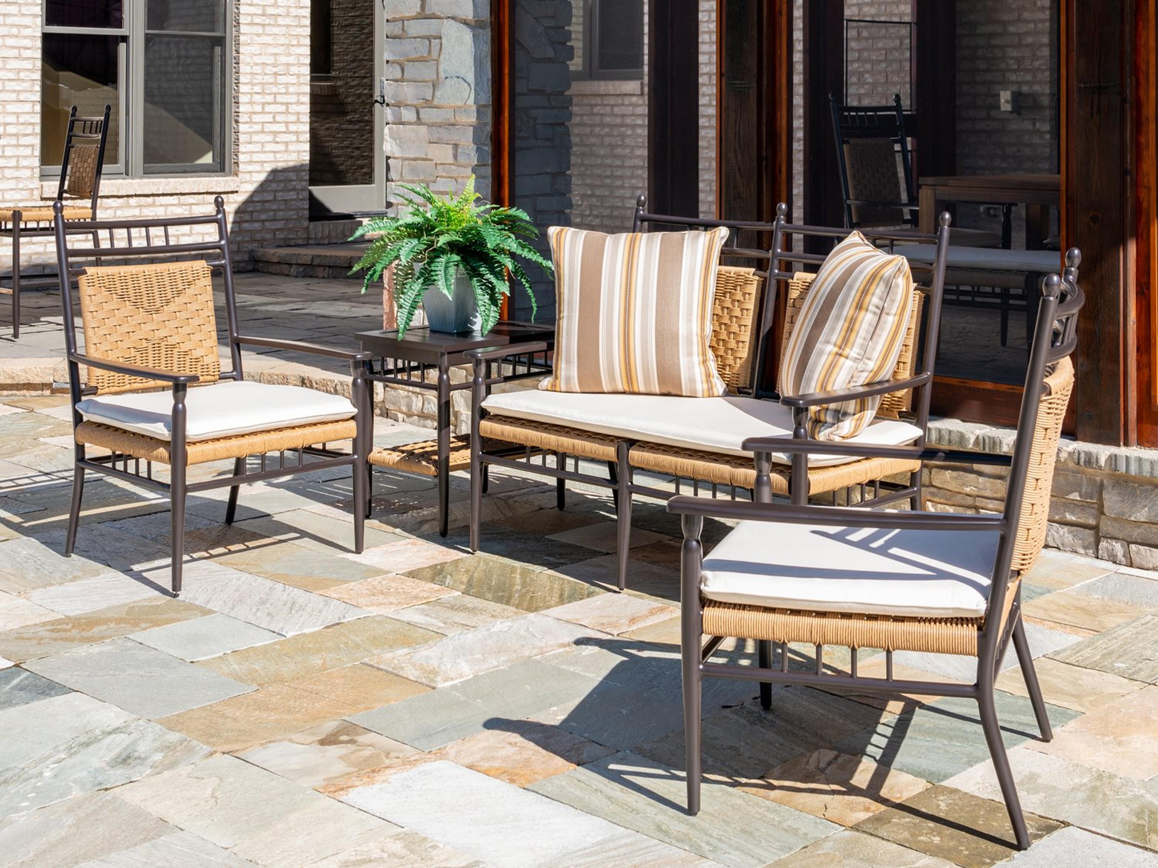 Low Country Wicker Outdoor Lounge Set