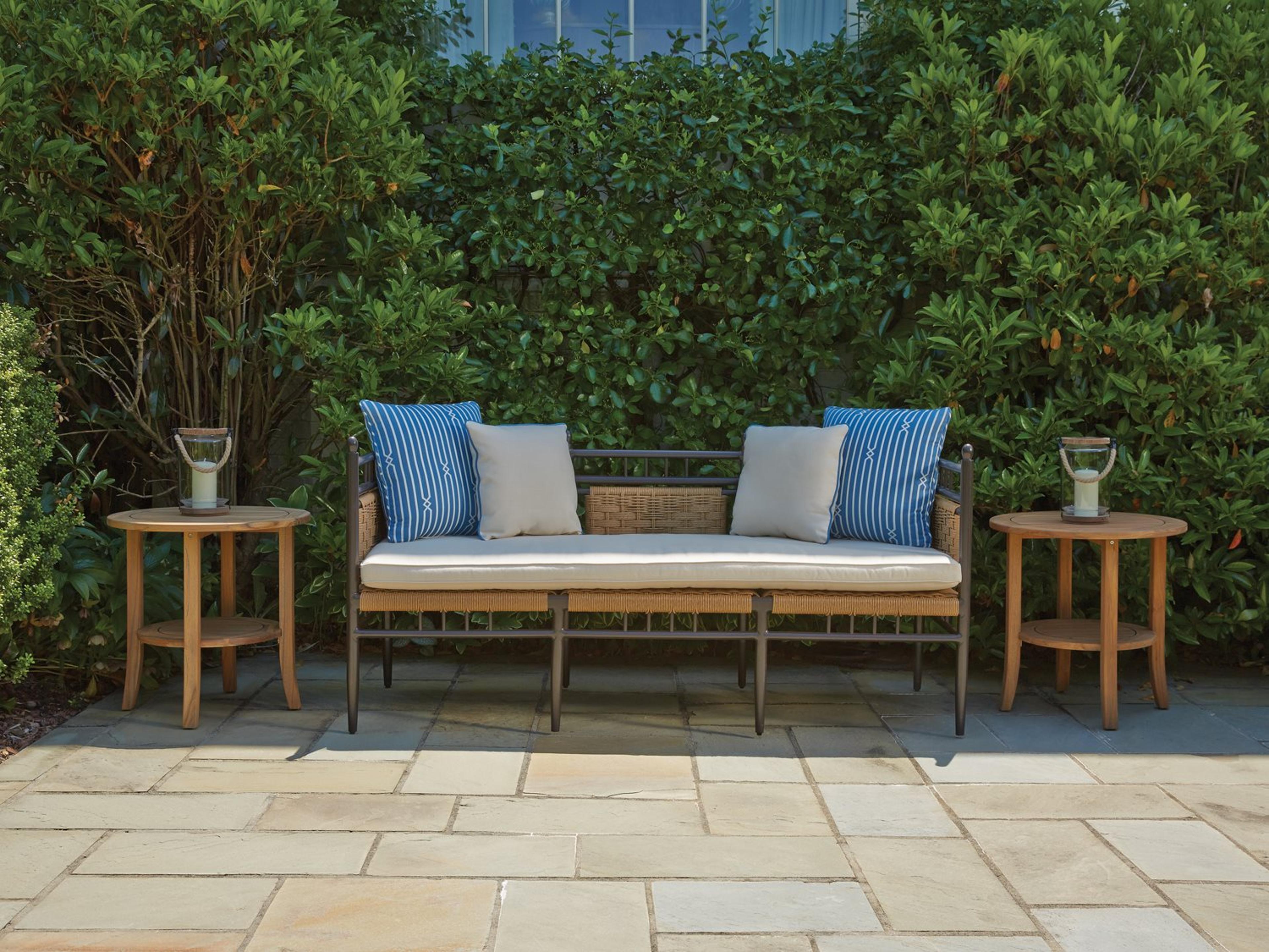 Low Country Wicker Outdoor Patio Lounge Set