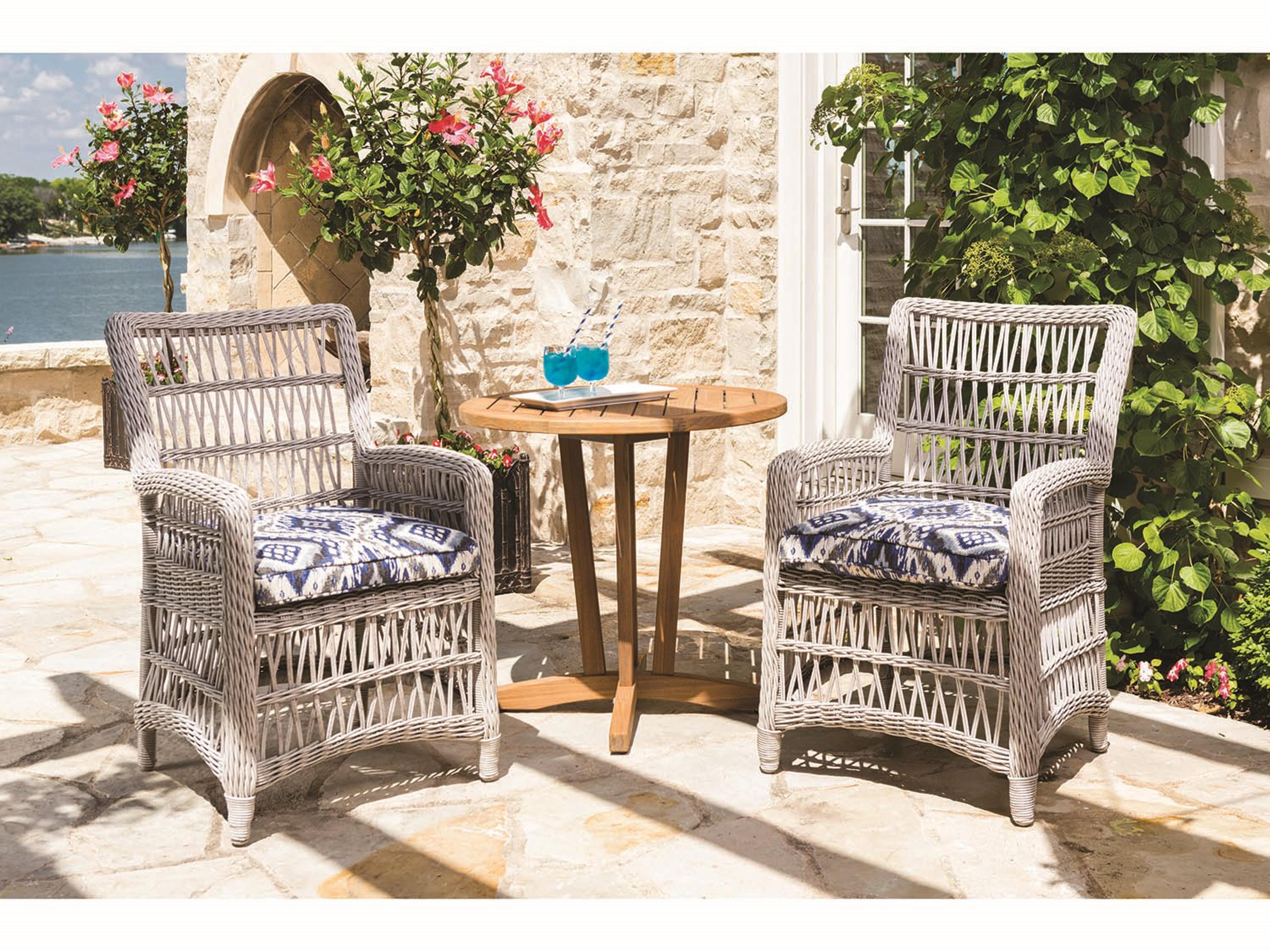 Mackinac Wicker Bar Set