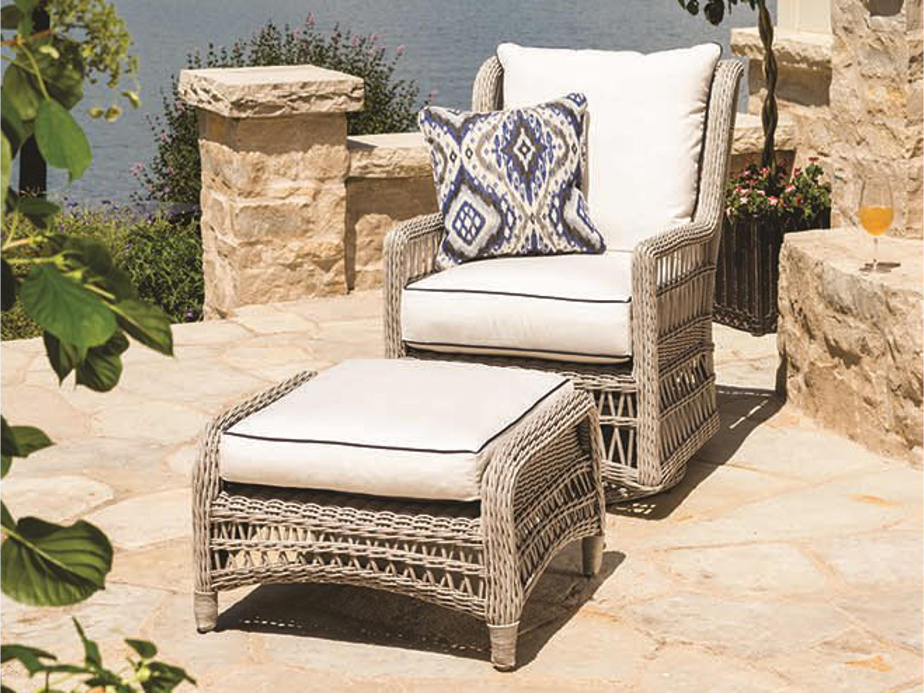 Mackinac Wicker Outdoor Patio Lounge Set