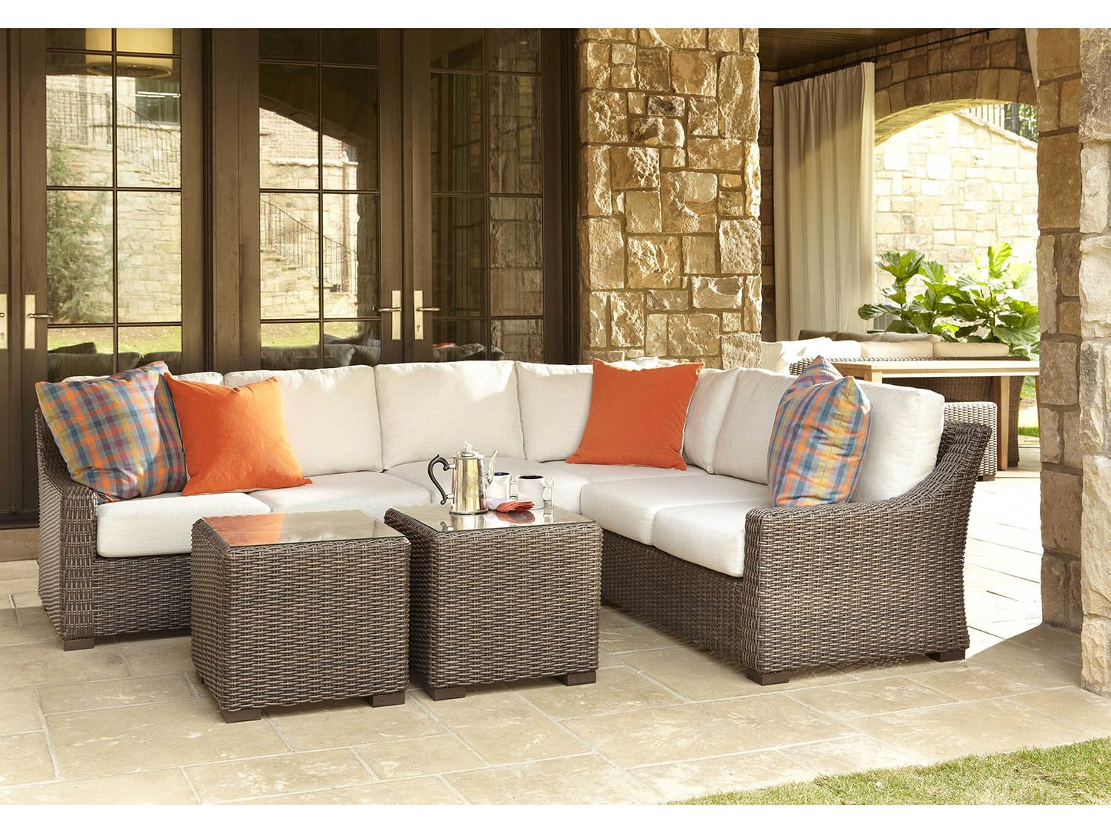 Mesa Wicker Sectional Outdoor Lounge Set