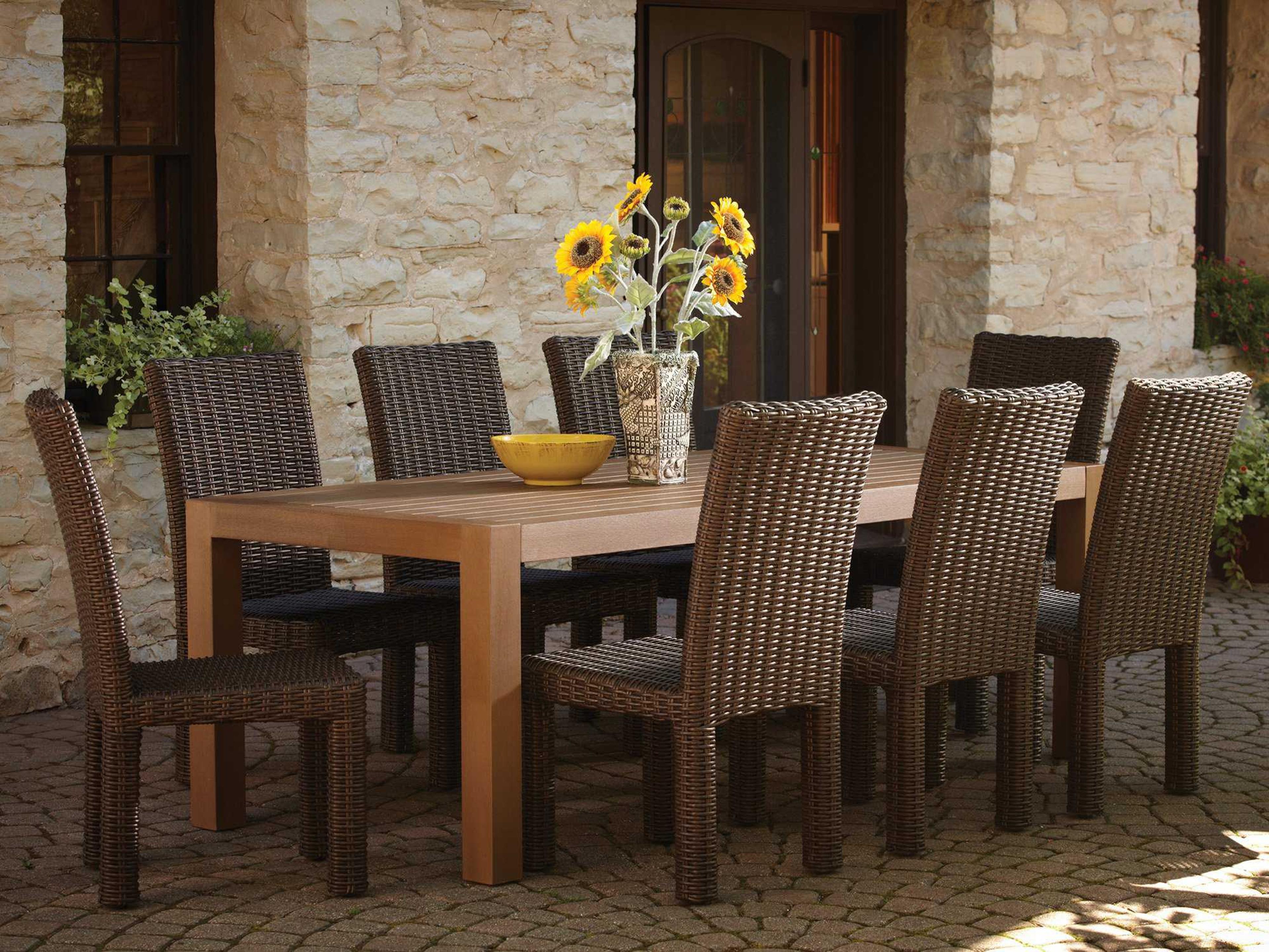 Mesa Wicker Patio Dining Set