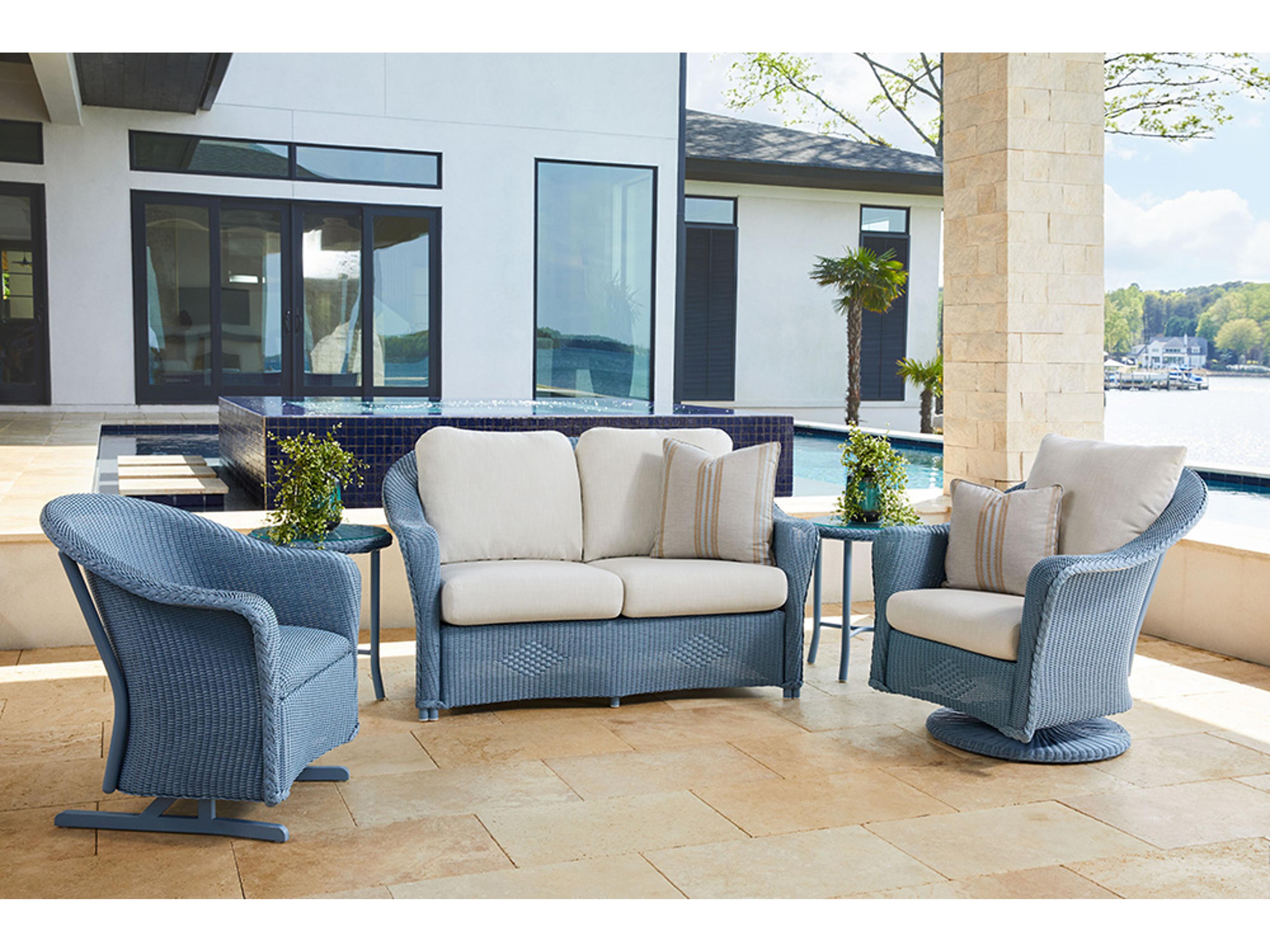 Reflections Wicker Cushion Outdoor Lounge Set