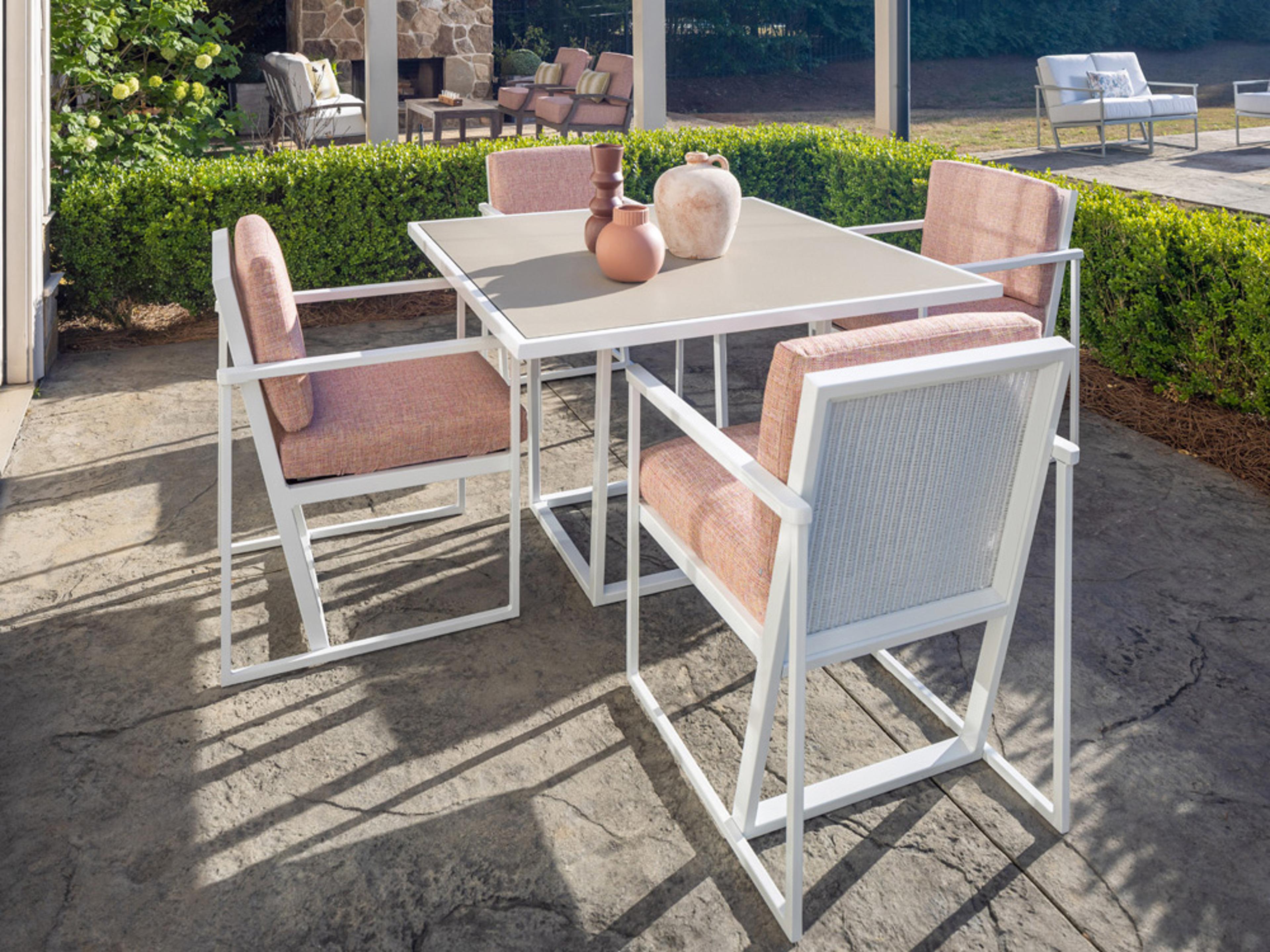 Summit Aluminum Outdoor Patio Dining Set