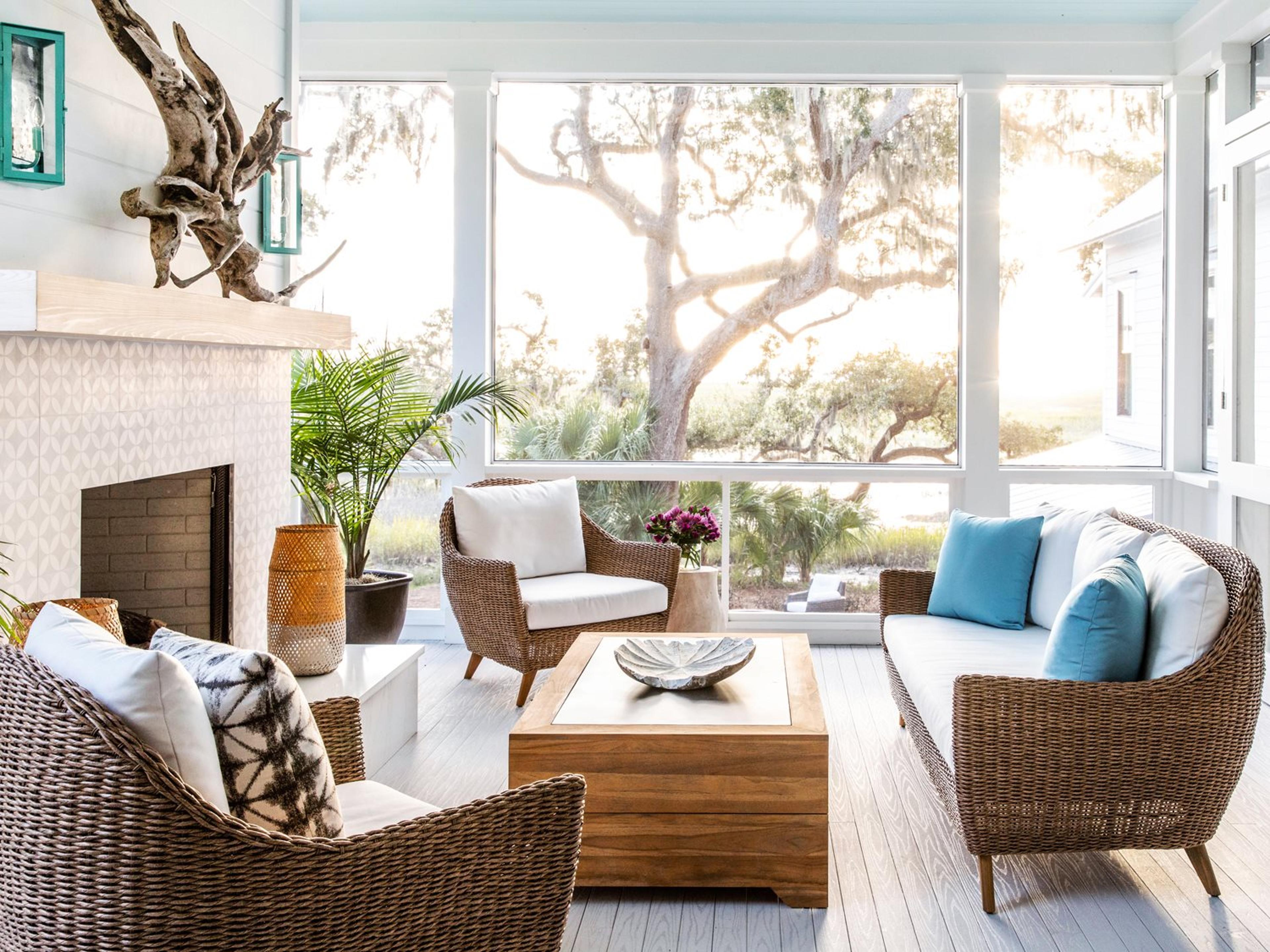 Tobago Wicker Outdoor Lounge Set