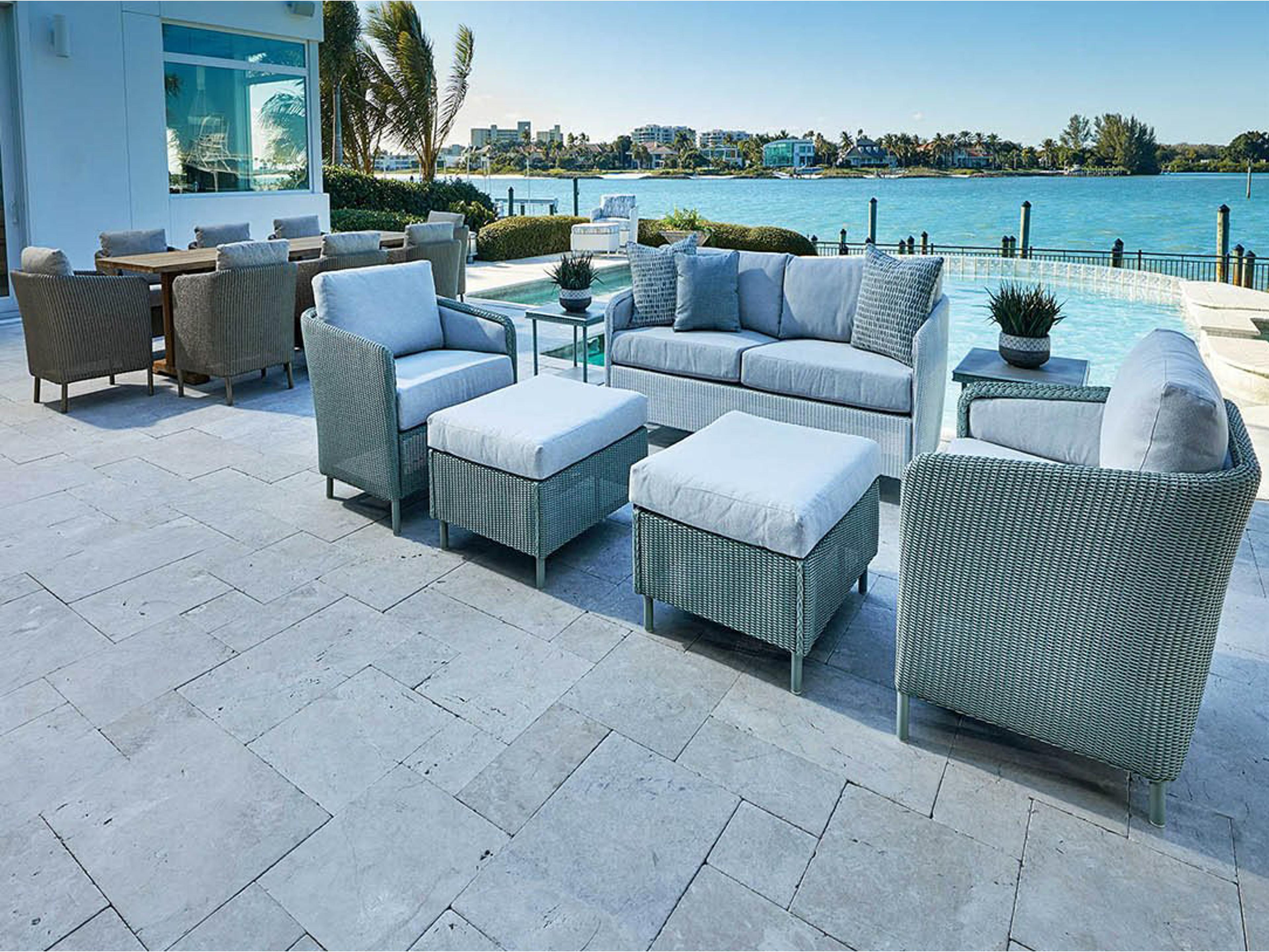 Visions Wicker Outdoor Lounge Set