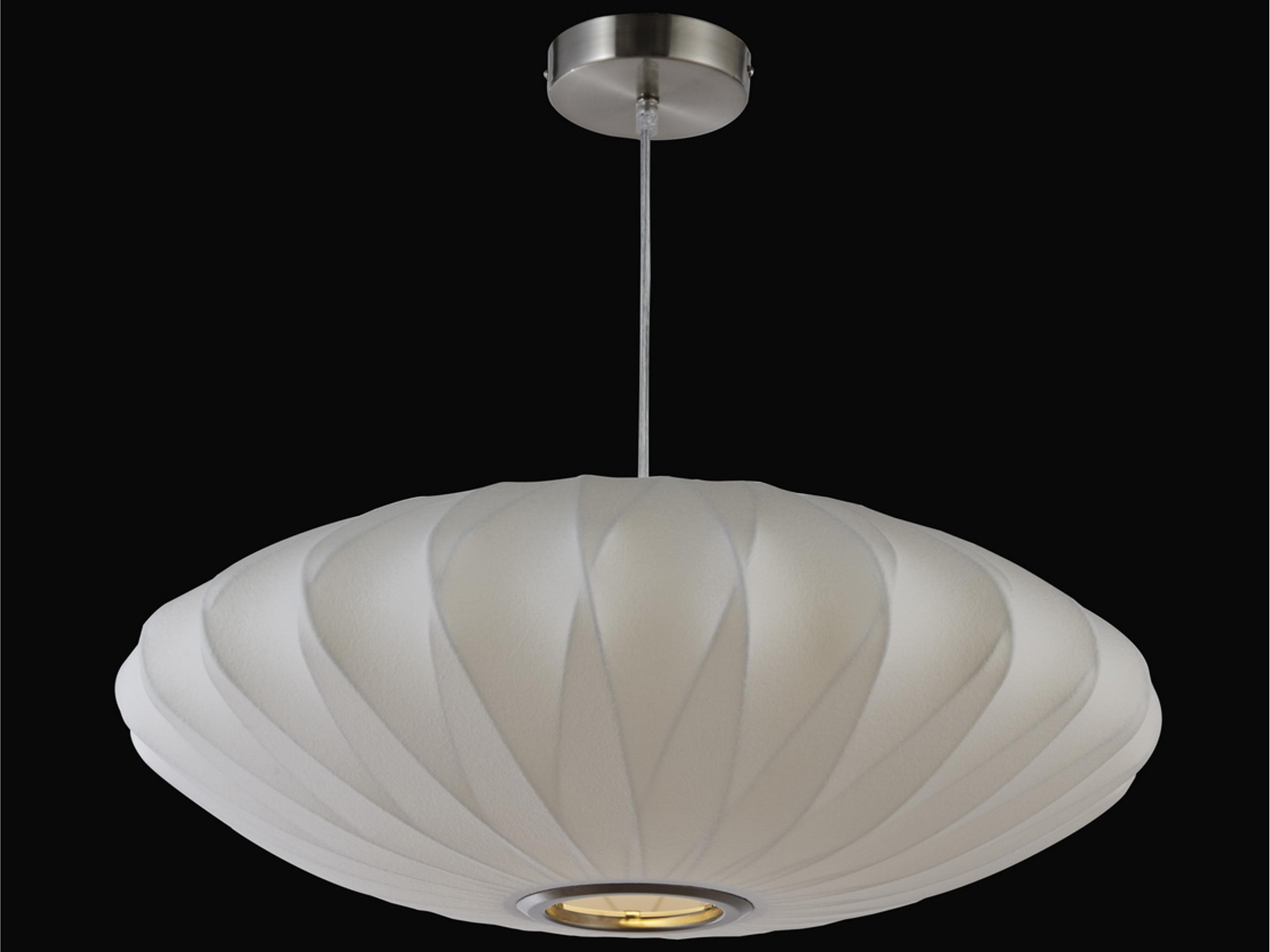 Lm Lighting Nickel Dome Pendant