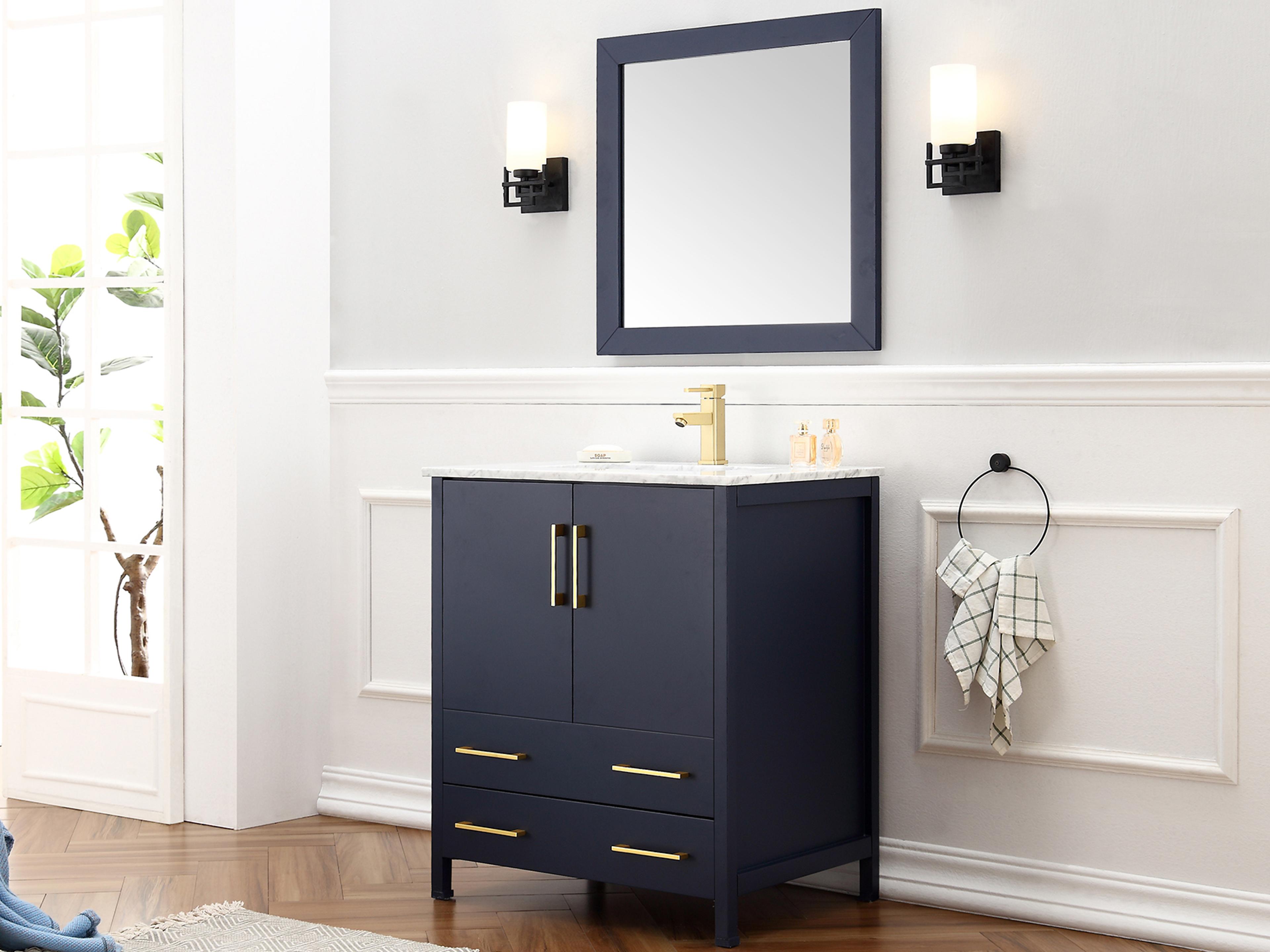 Legion Furniture Wa Series Blue Vanity