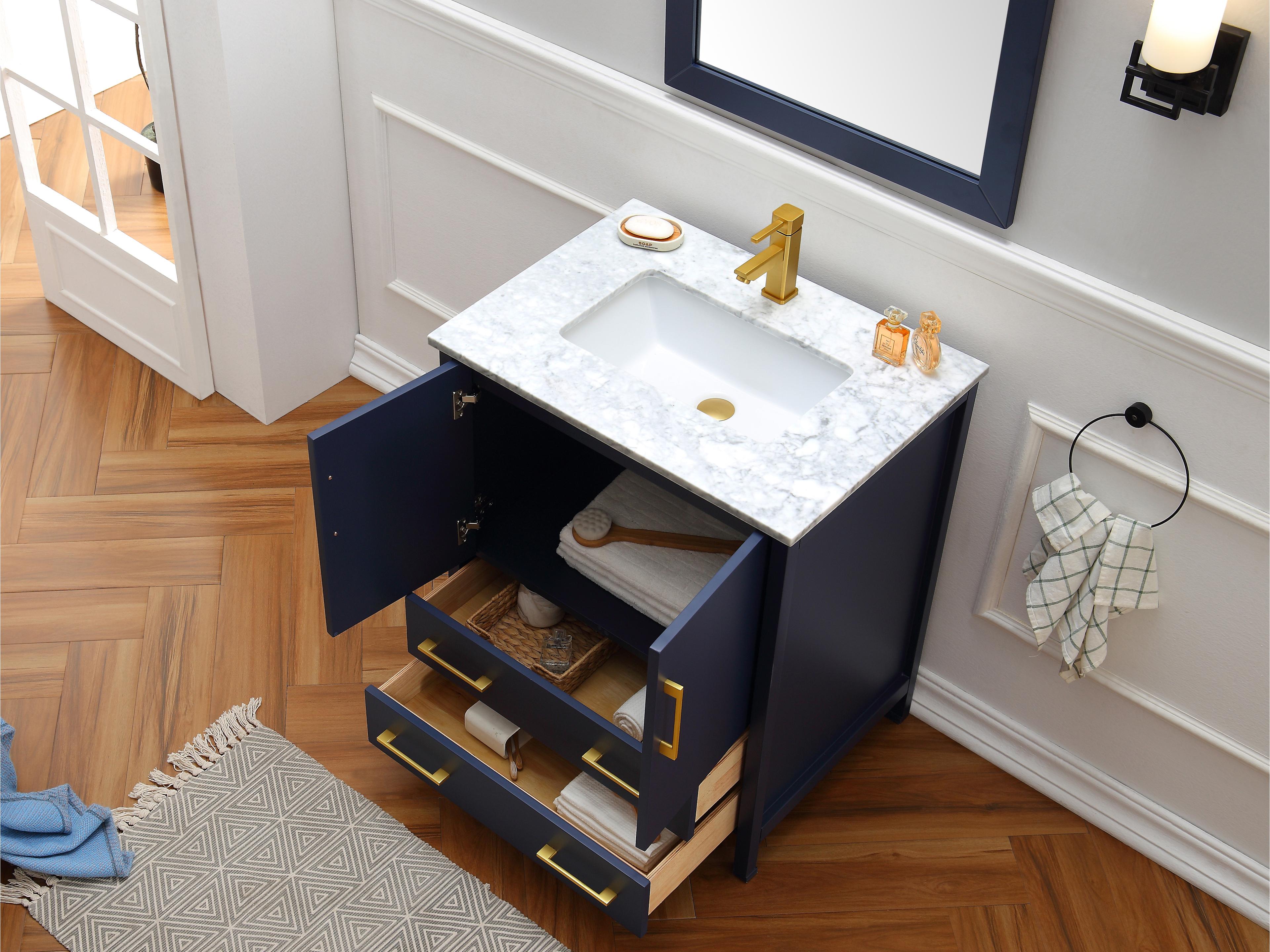 Legion Furniture Wa Series Blue Vanity