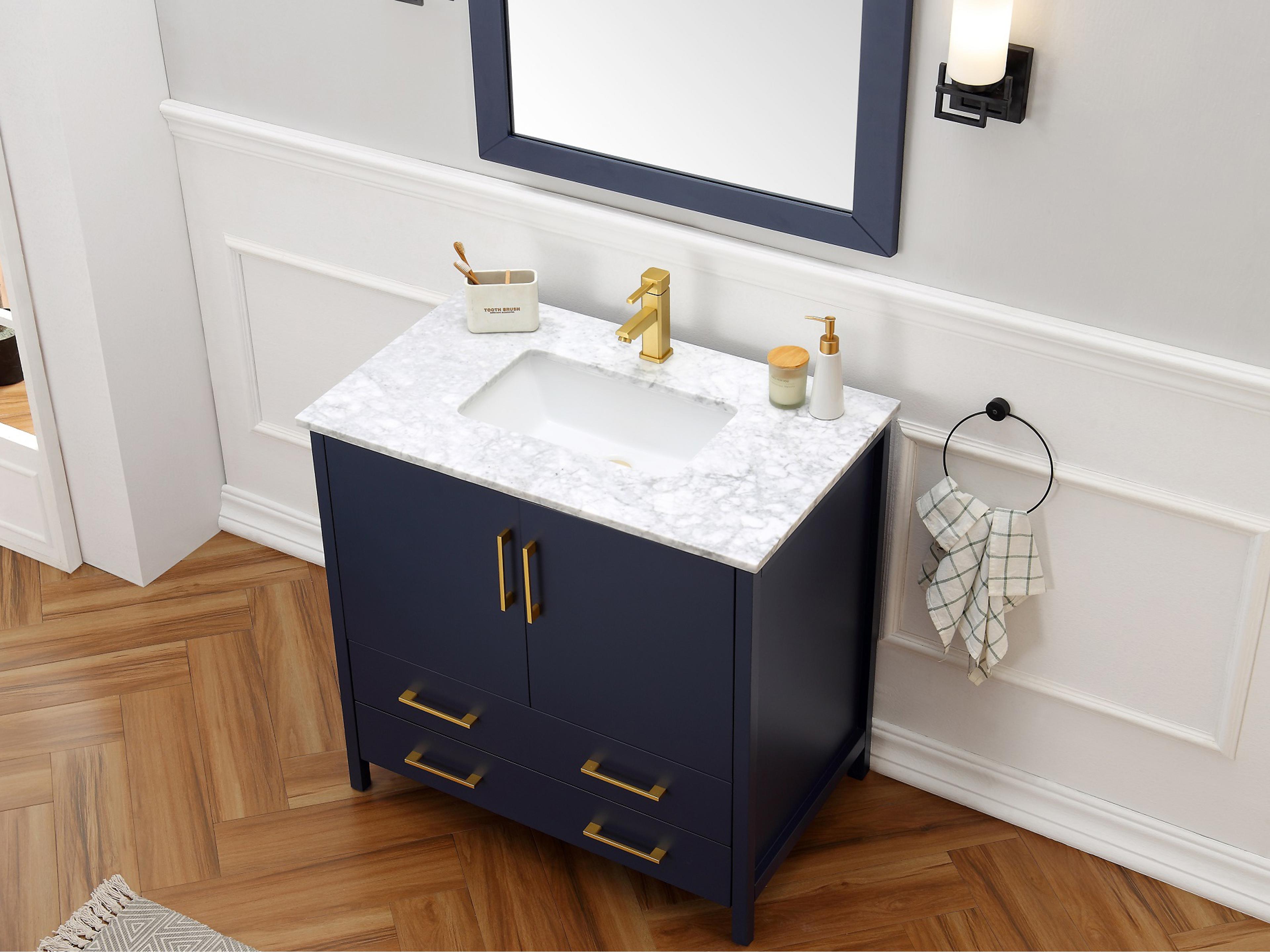 Legion Furniture Wa Series Blue Vanity
