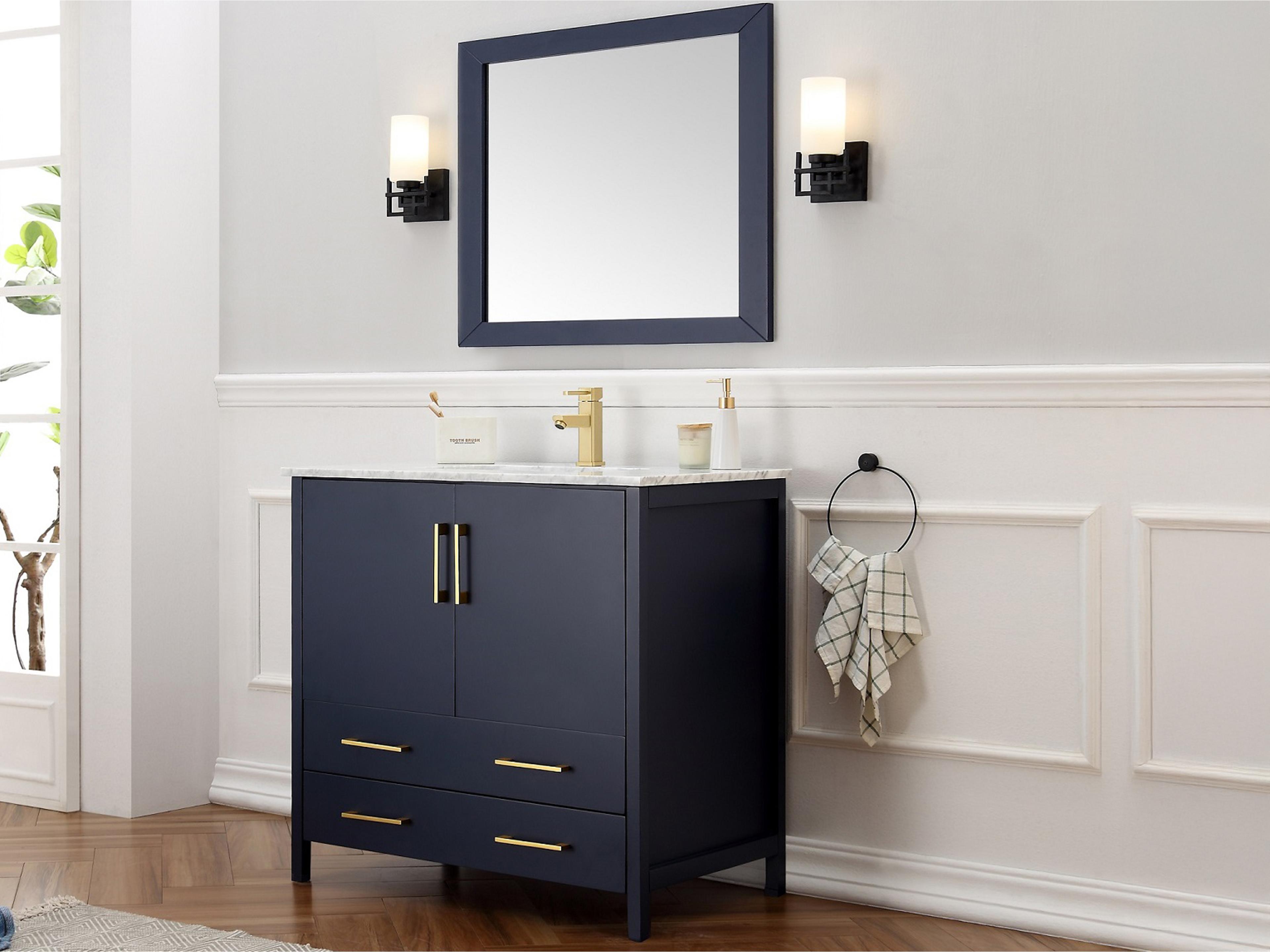 Legion Furniture Wa Series Blue Vanity