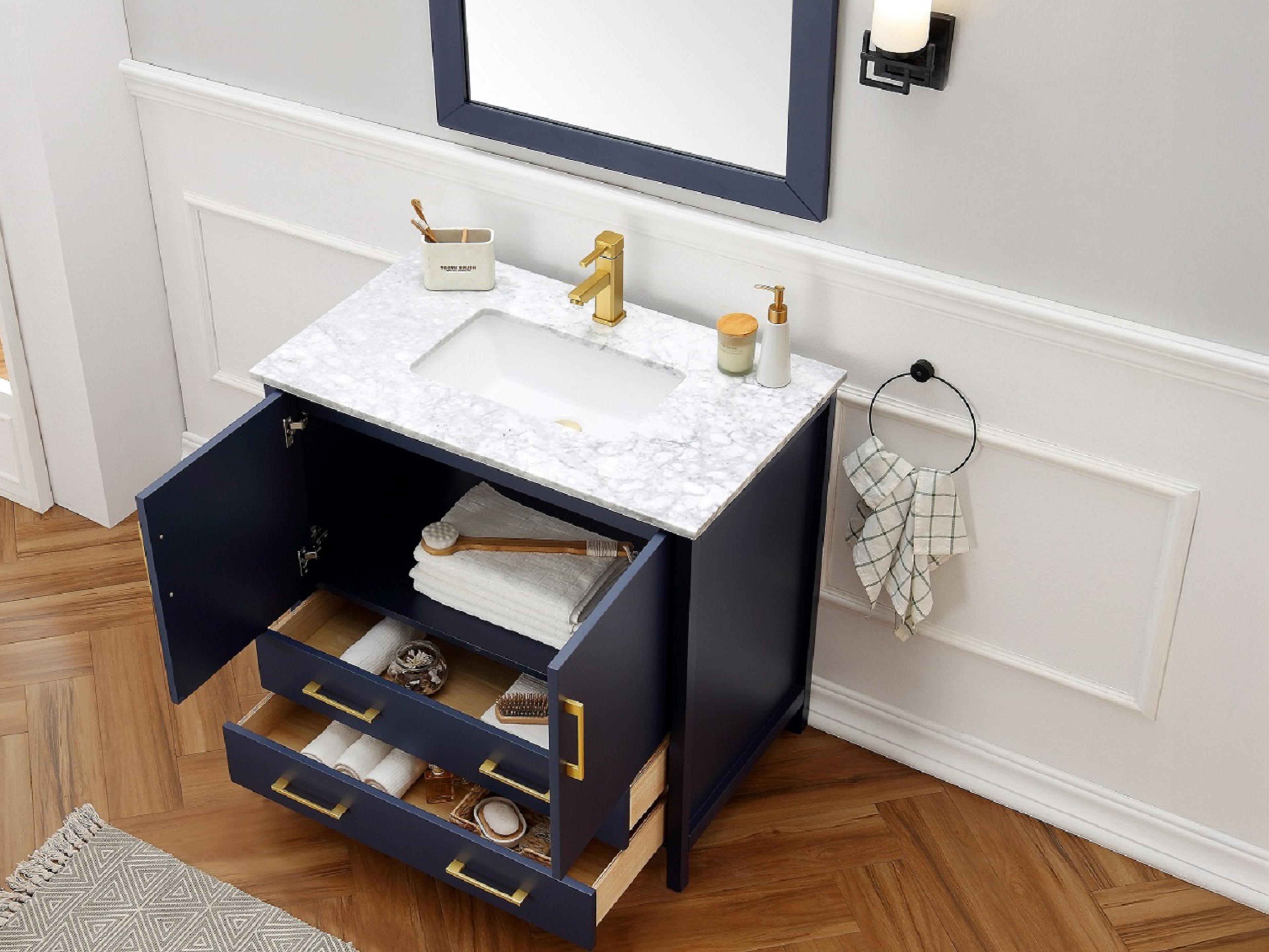 Legion Furniture Wa Series Blue Vanity