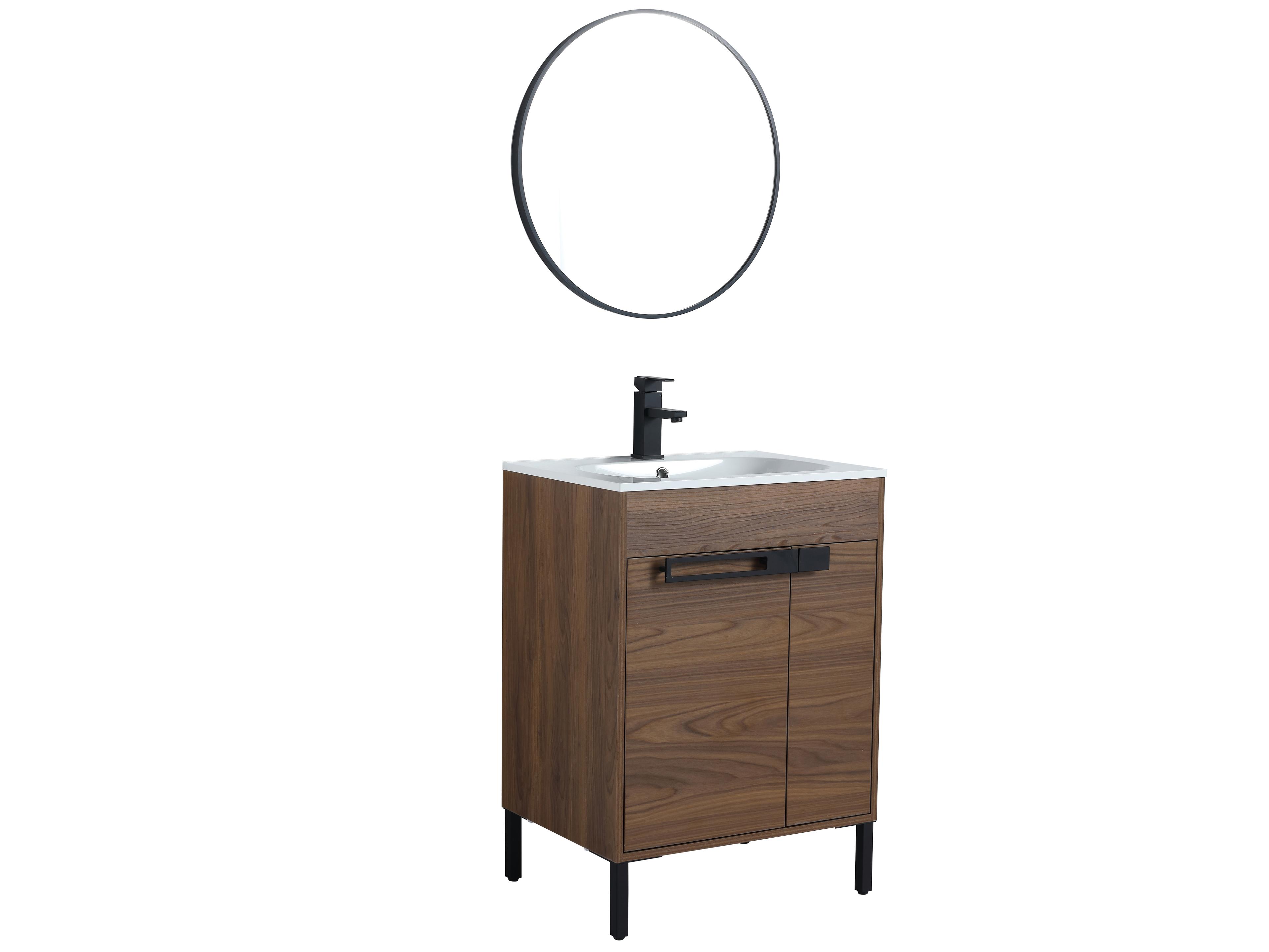 Wc Series Natural Wood Vanity