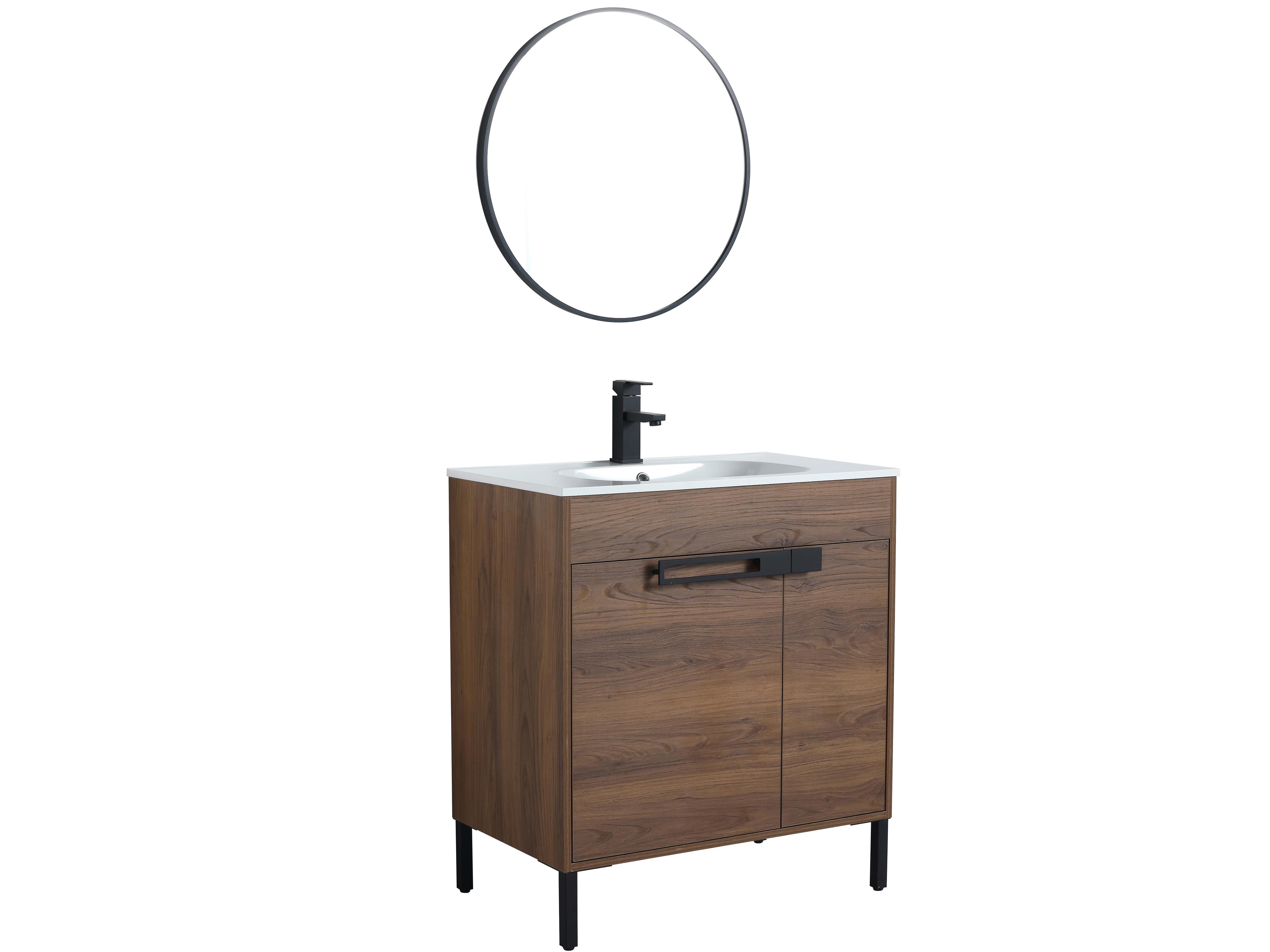 Wc Series Natural Wood Vanity