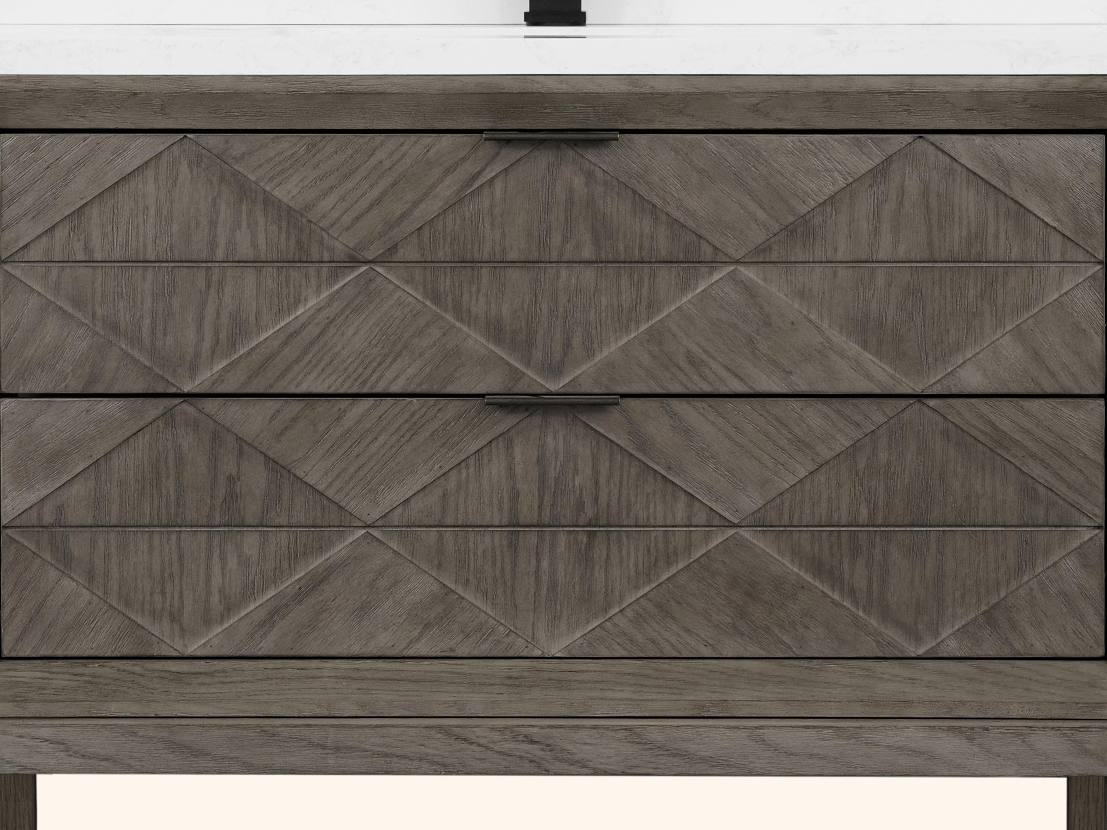 Legion Furniture Wh Series Grey Oak Vanity
