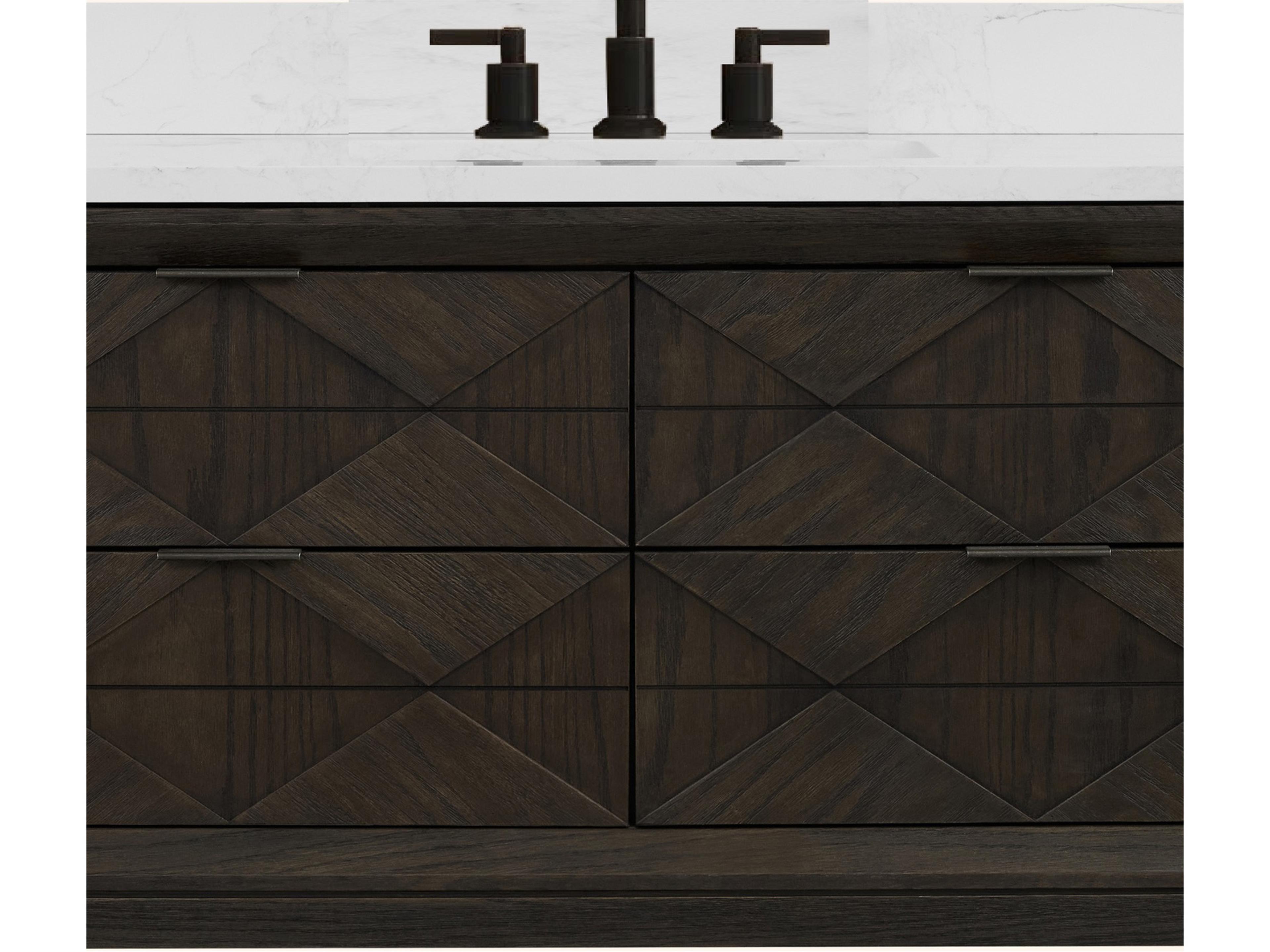 Legion Furniture Wh Series Brown Oak Vanity