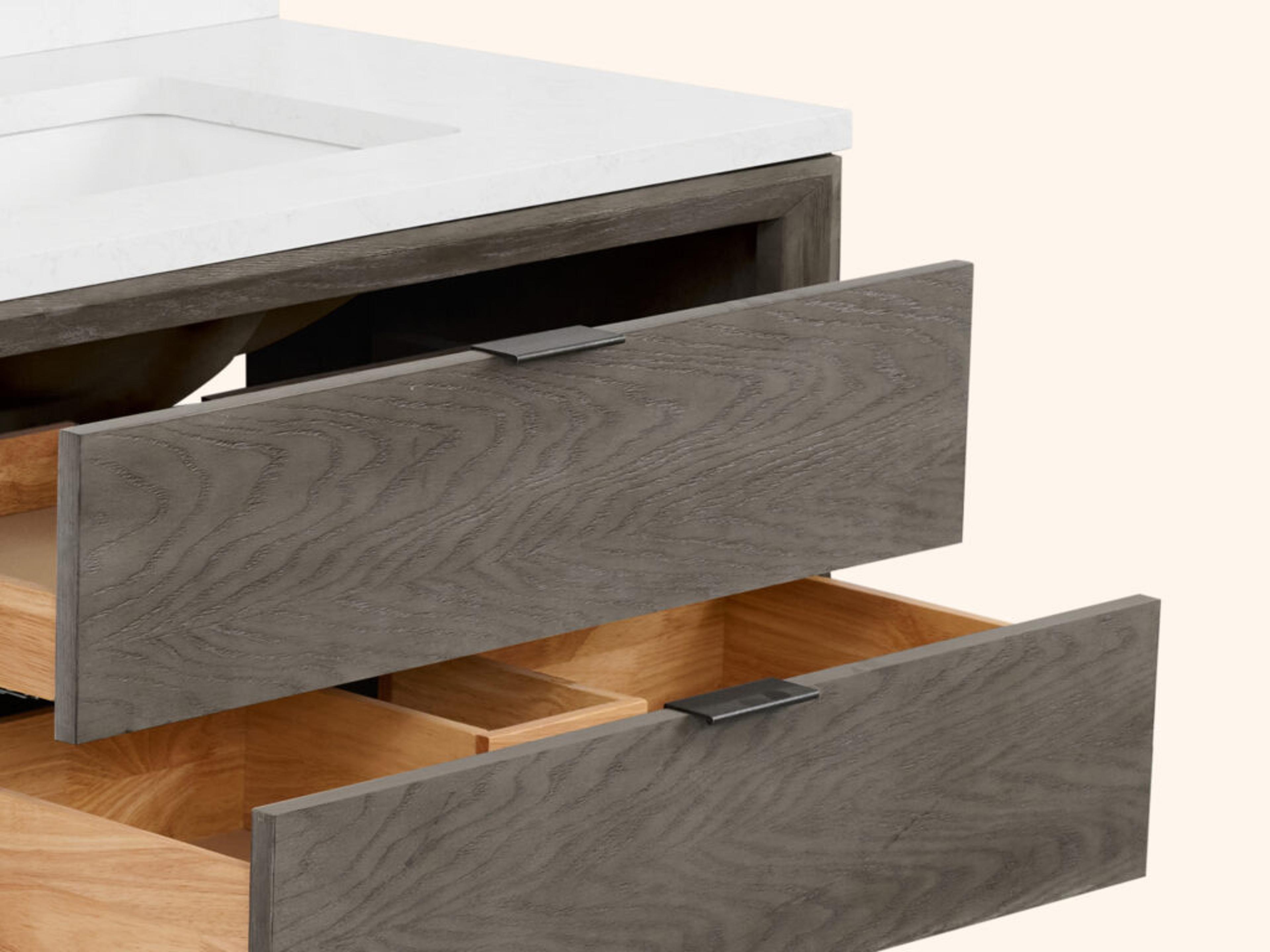 Legion Furniture Wh Series Grey Oak Vanity