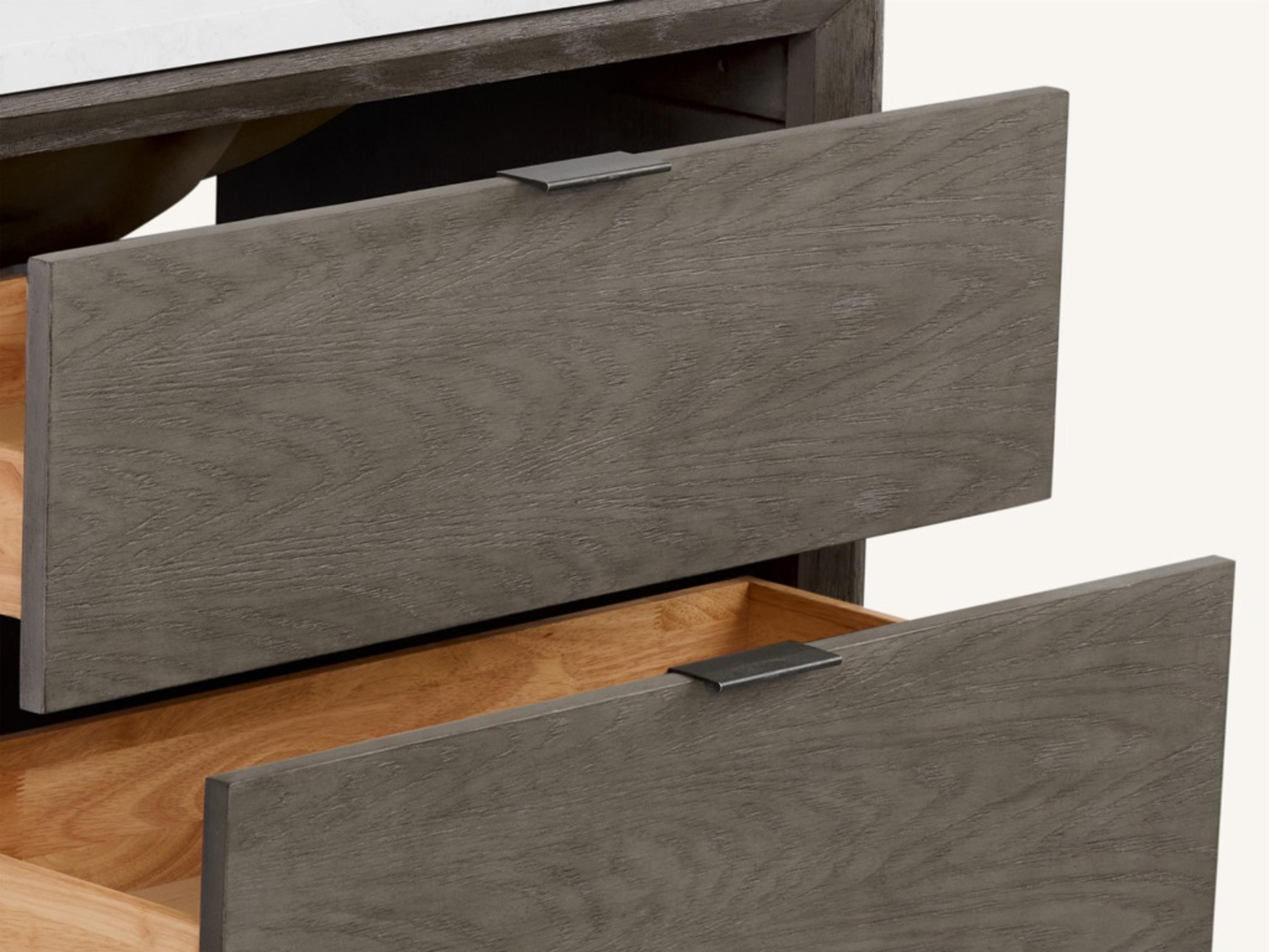 Legion Furniture Wh Series Grey Oak Vanity