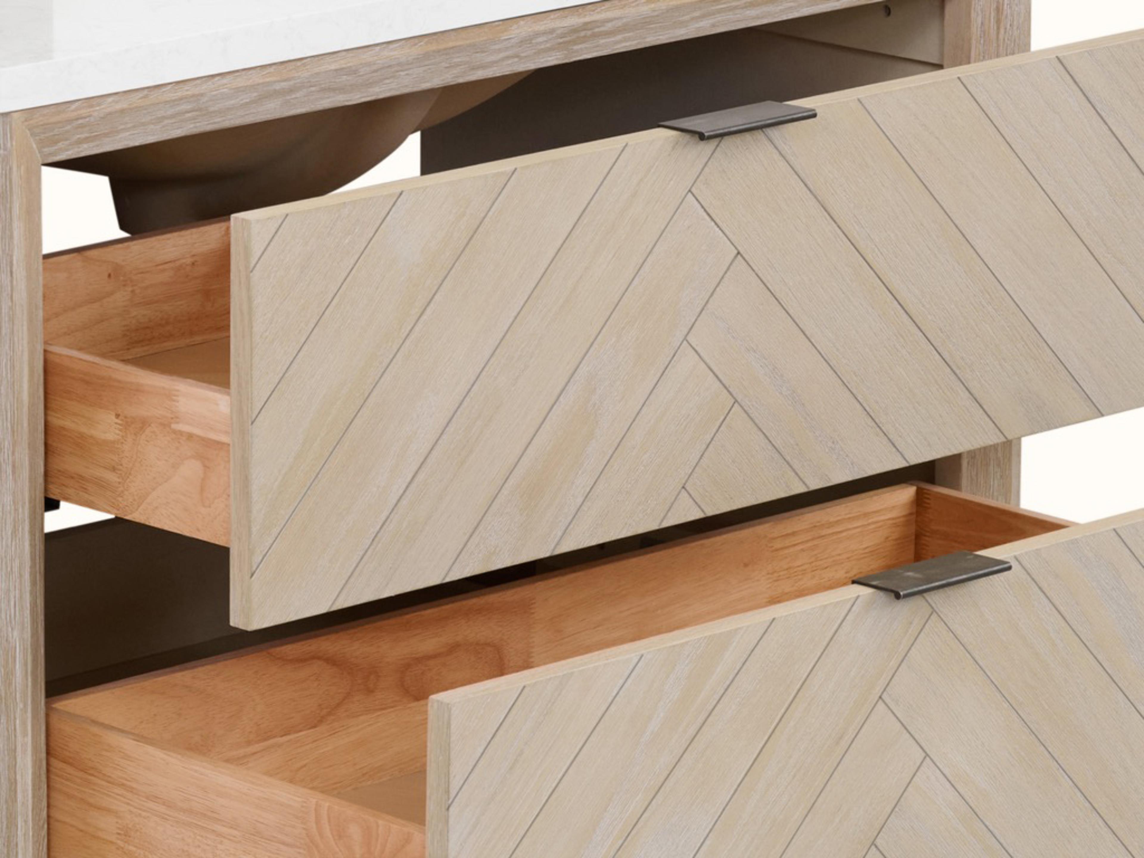 Legion Furniture Wh Series Whitewashed Oak Vanity