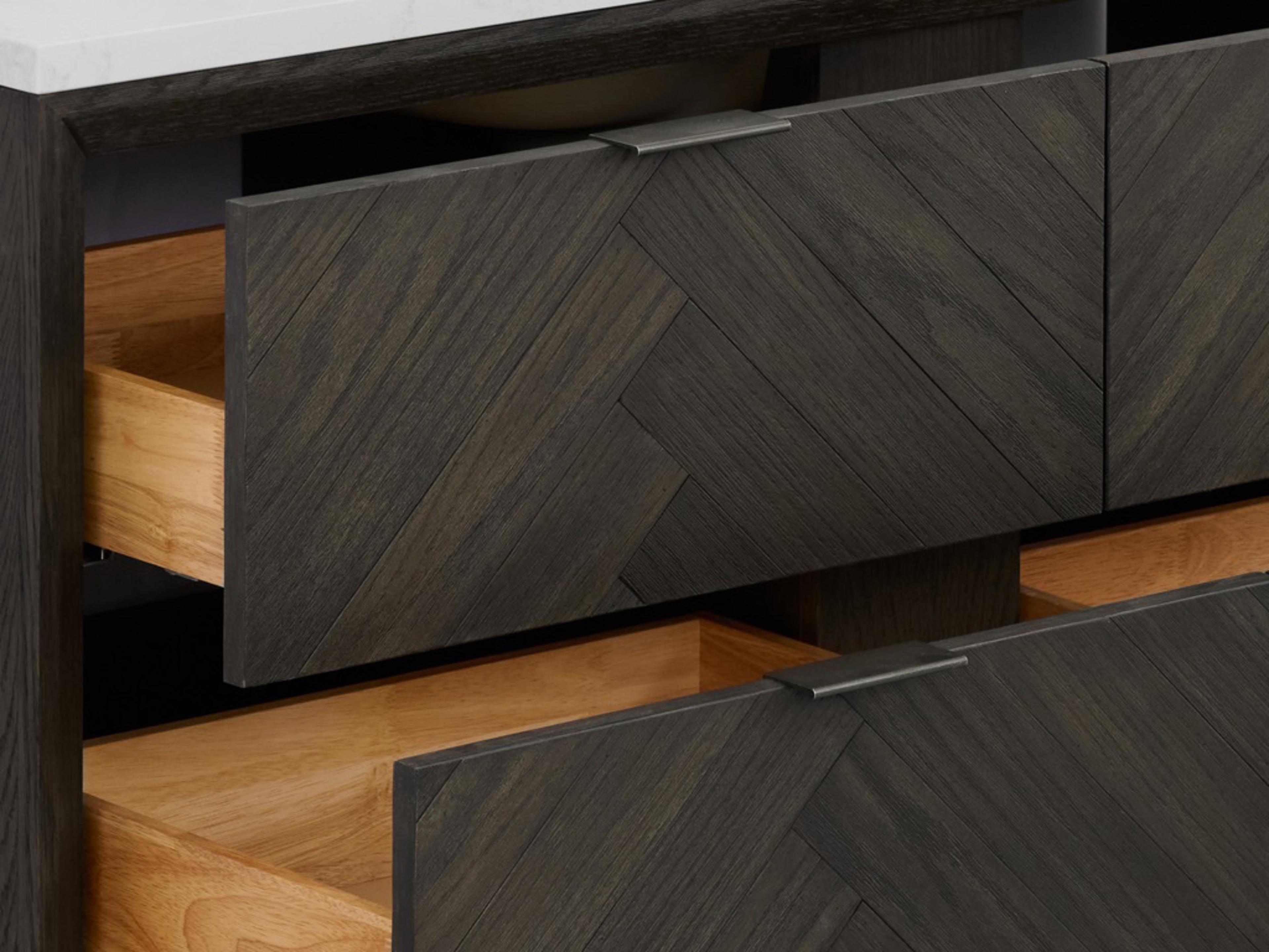 Legion Furniture Wh Series Brown Oak Vanity