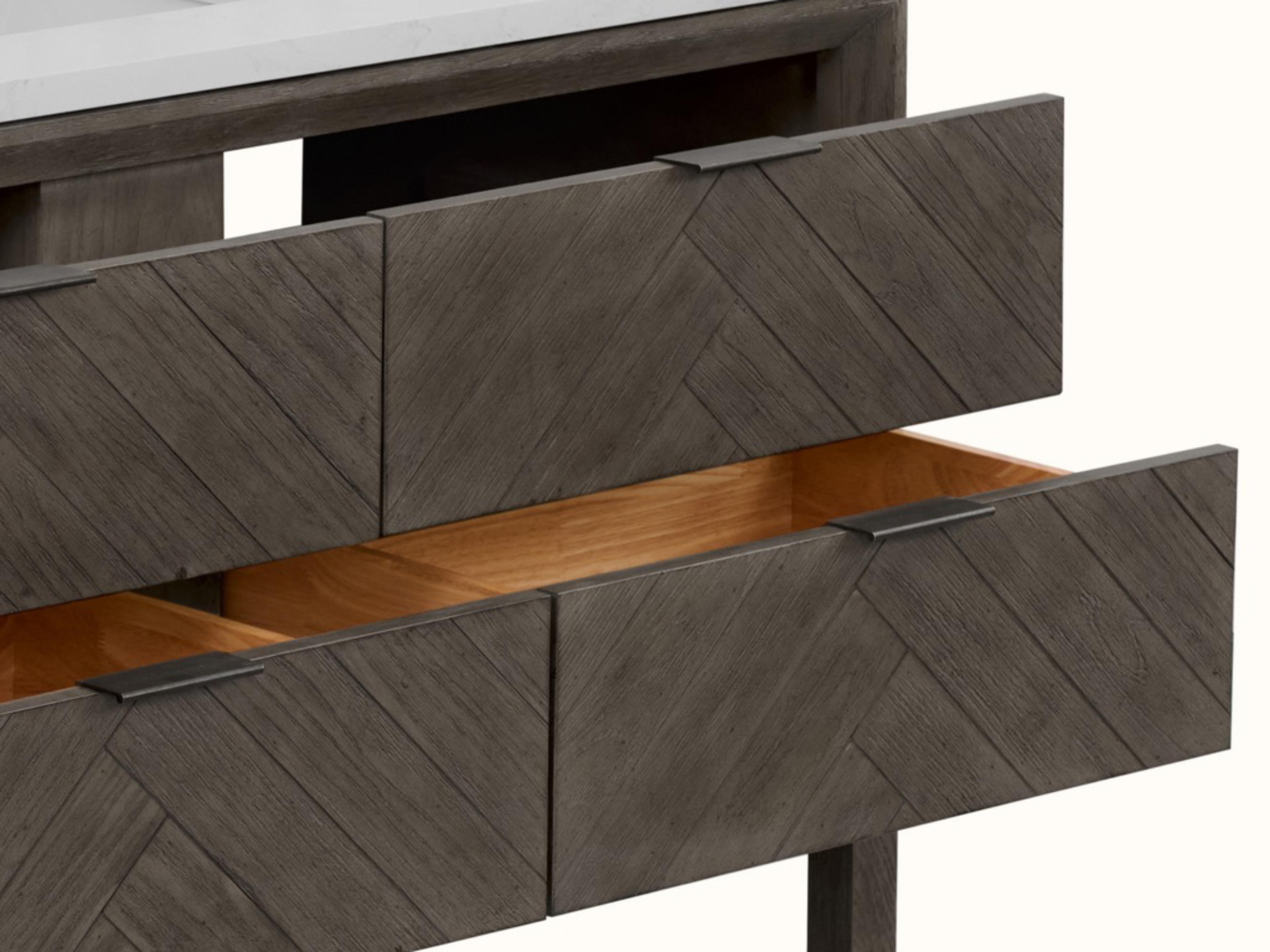 Legion Furniture Wh Series Grey Oak Vanity