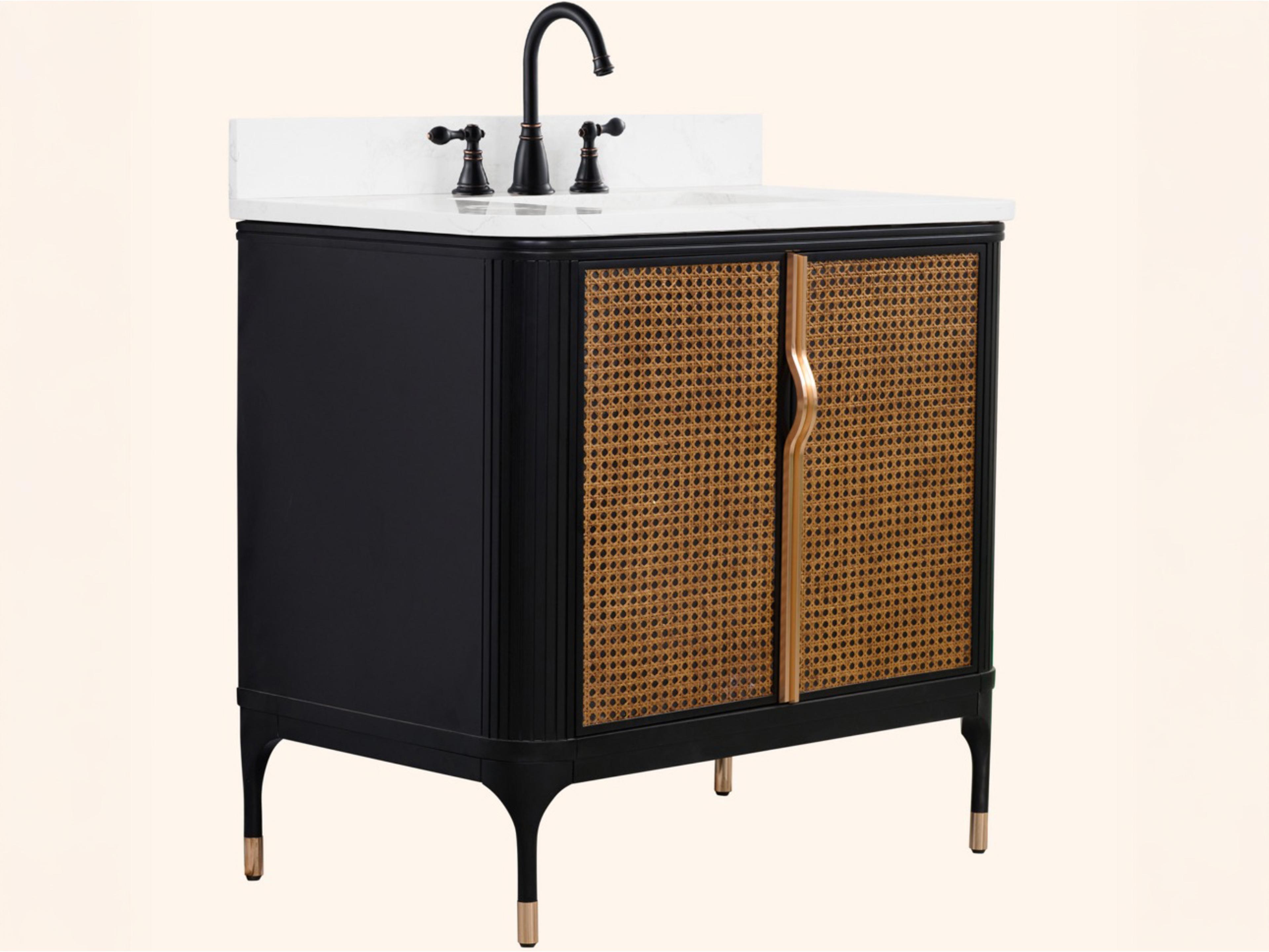 Wh Series Black Birch Vanity