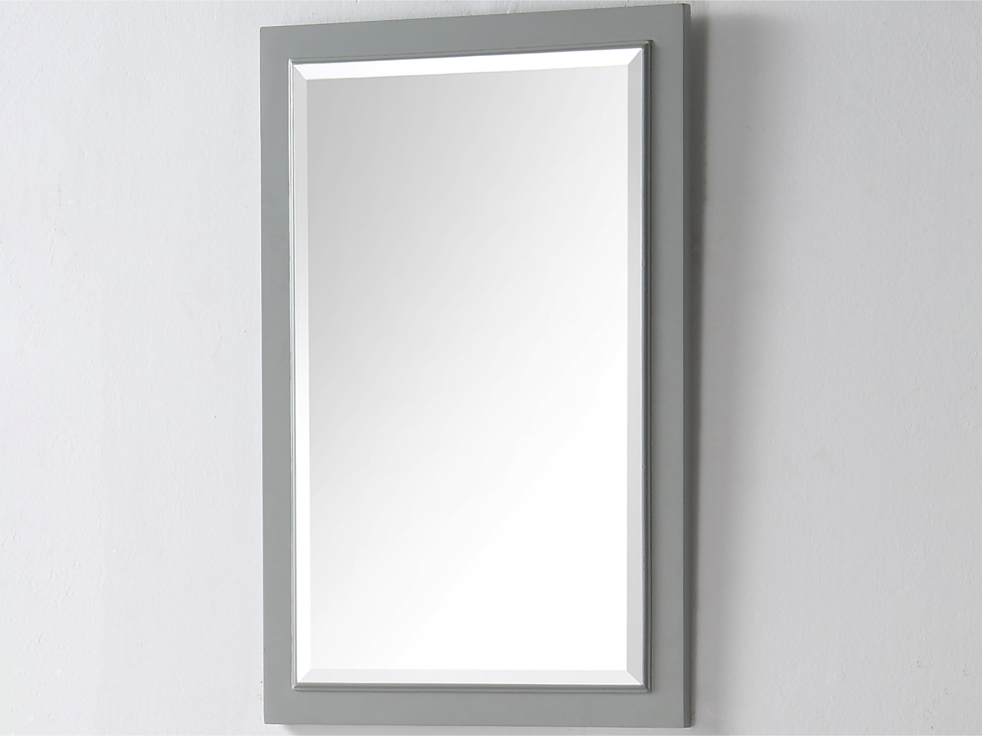 Wh Series Cool Grey Wall Mirror Vertical