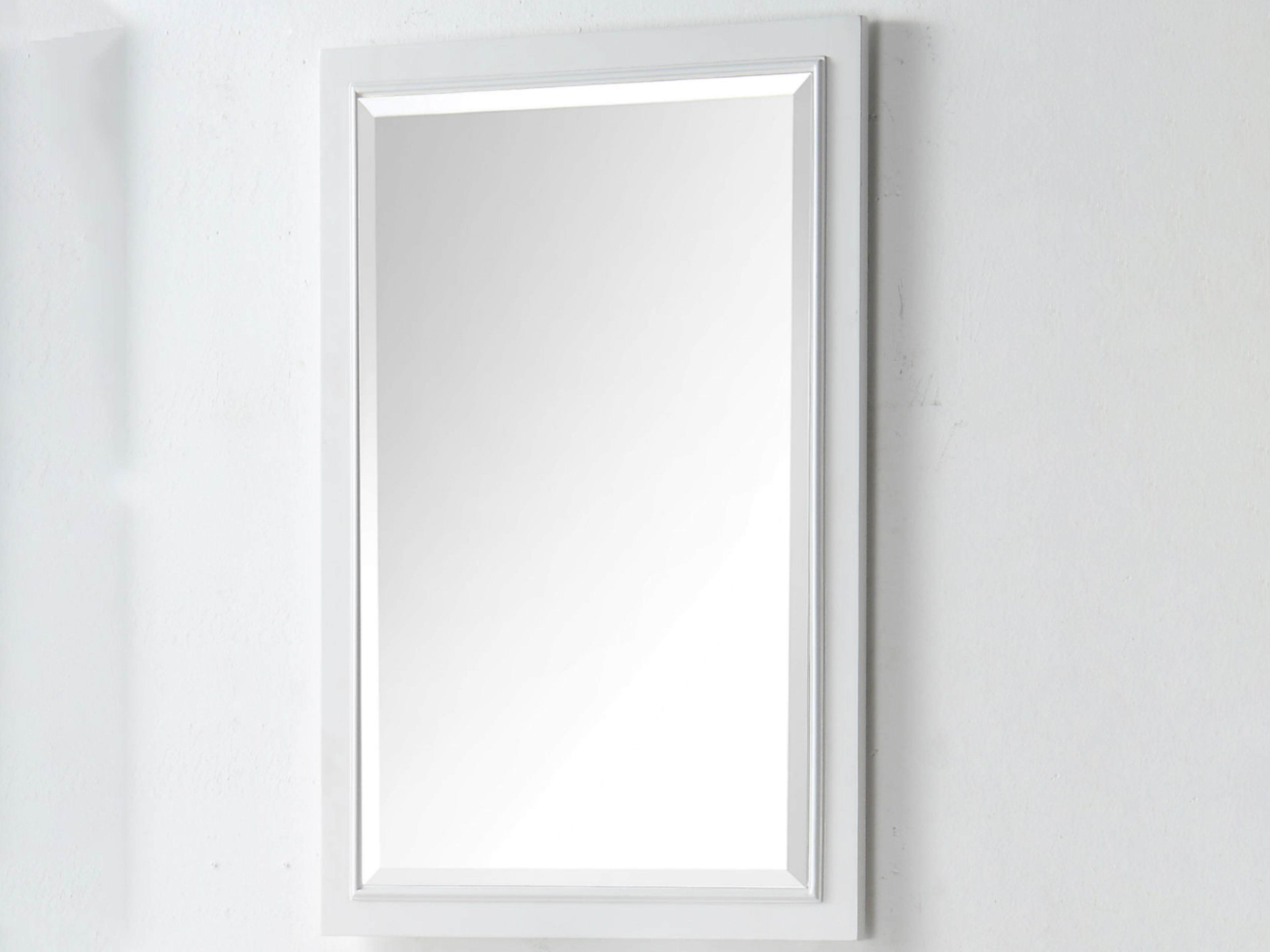 Wh Series White Wall Mirror Vertical
