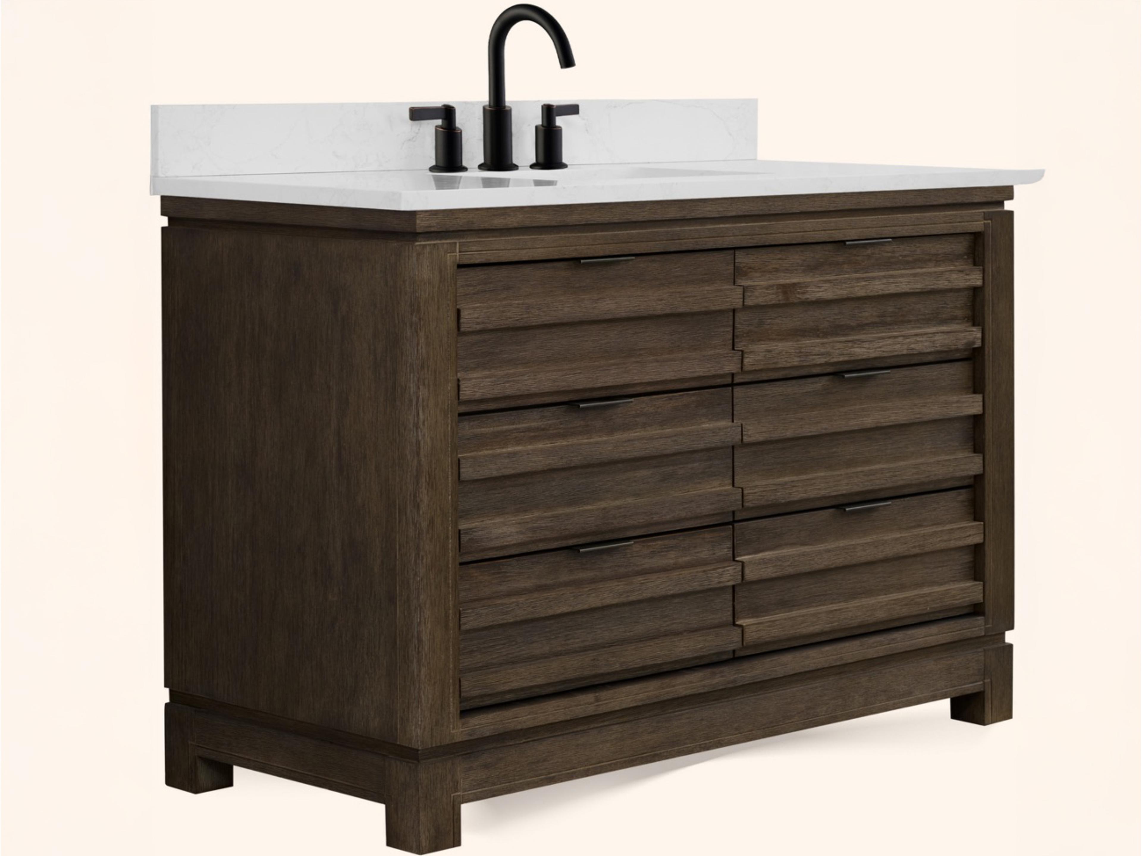 Wh Series Brown Vanity