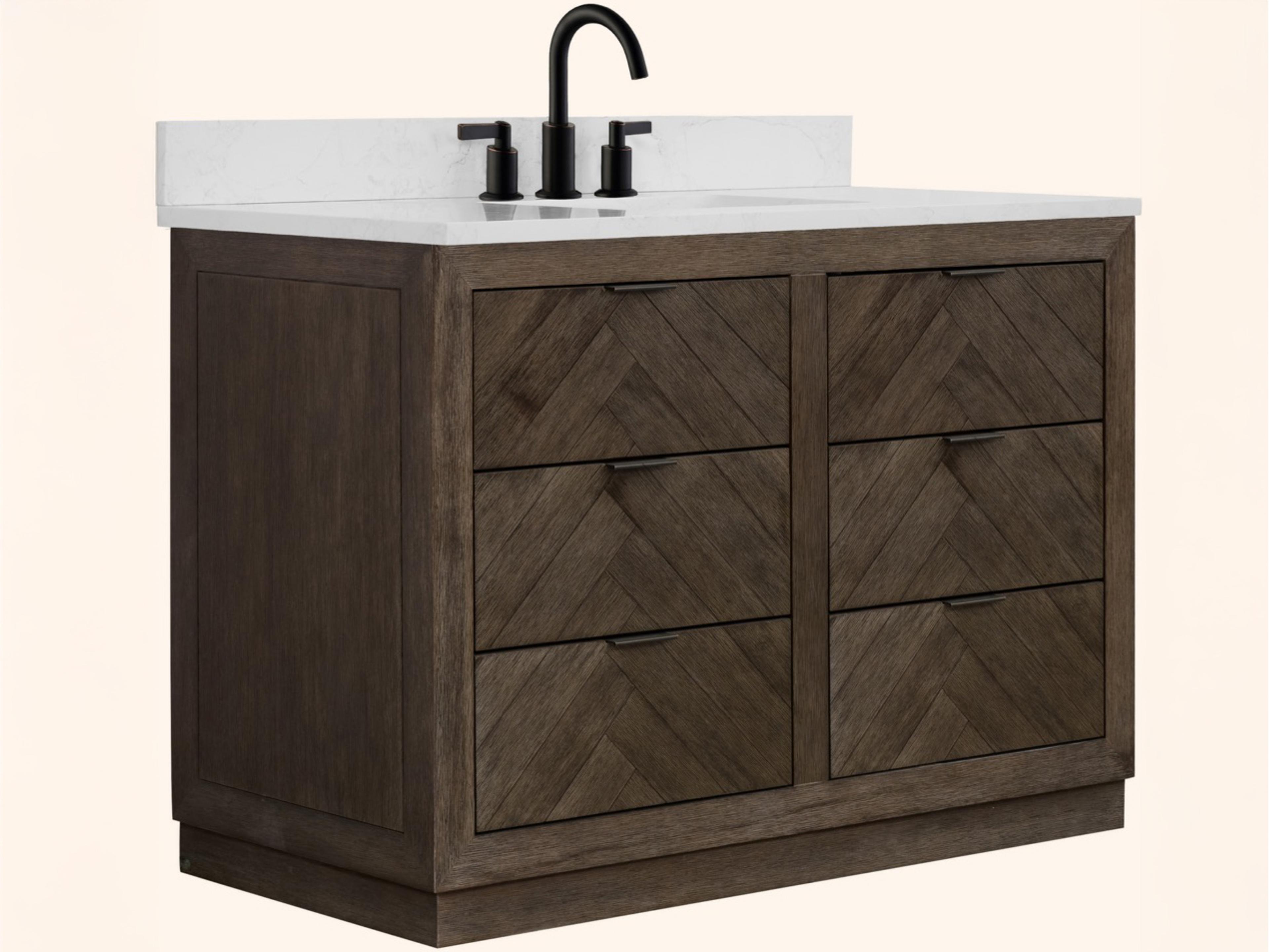 Wh Series Brown Vanity