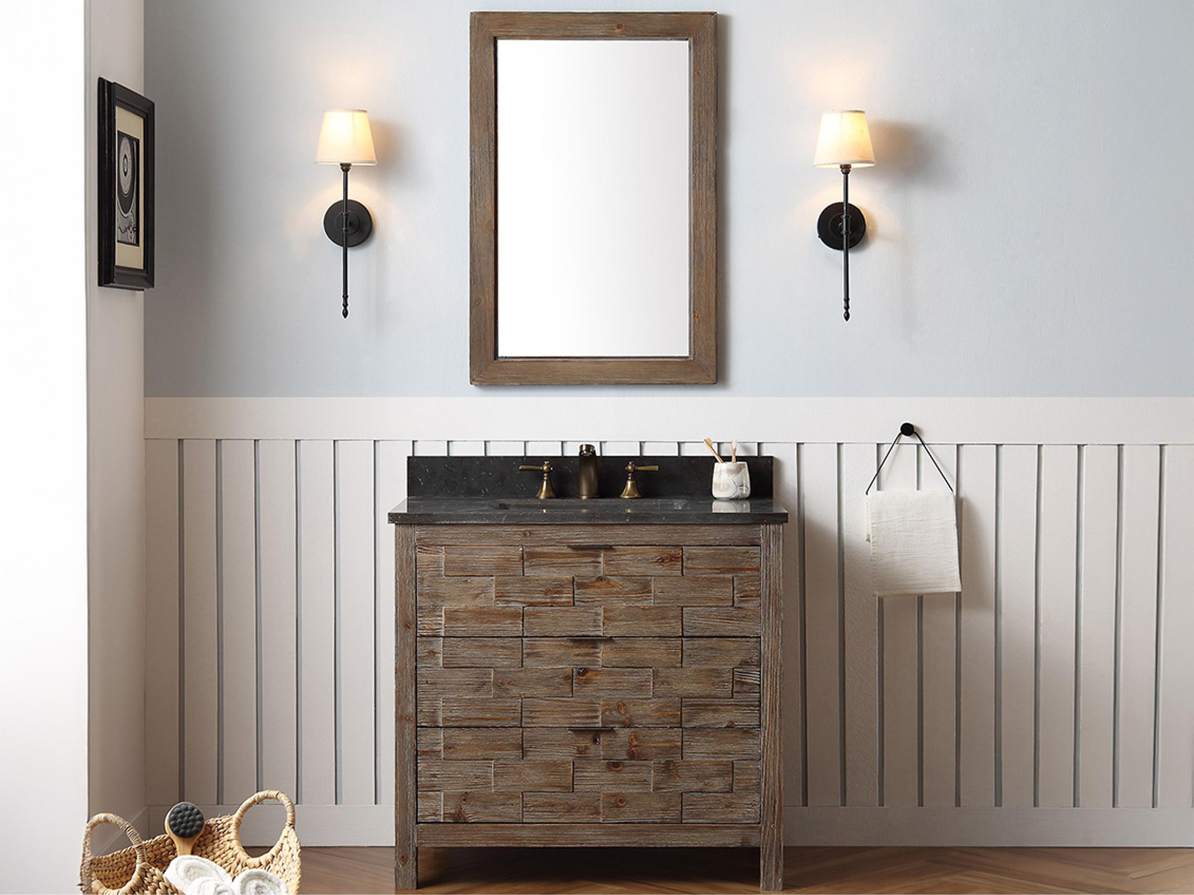 Legion Furniture Wh Series Brown Vanity