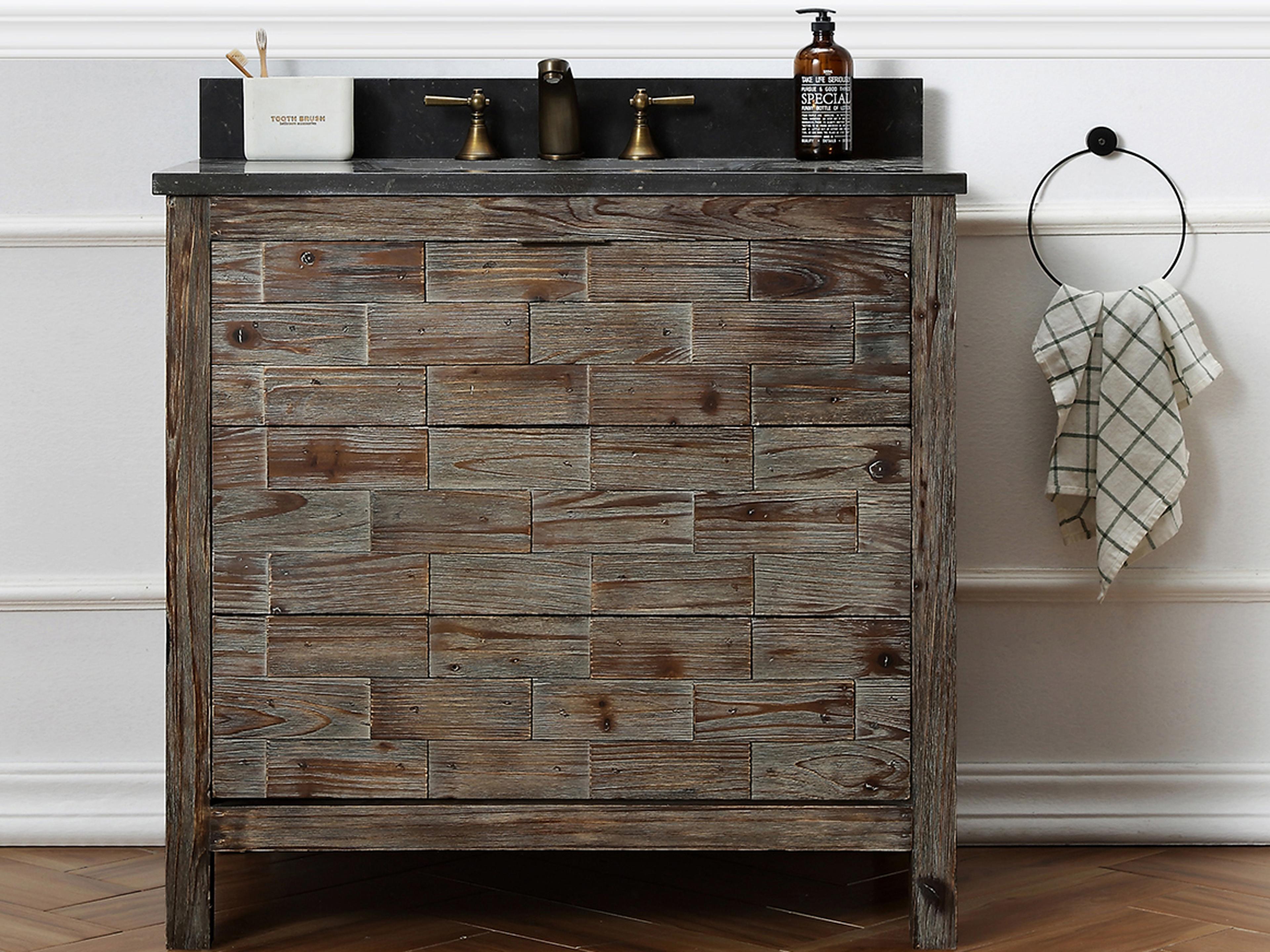 Legion Furniture Wh Series Brown Vanity