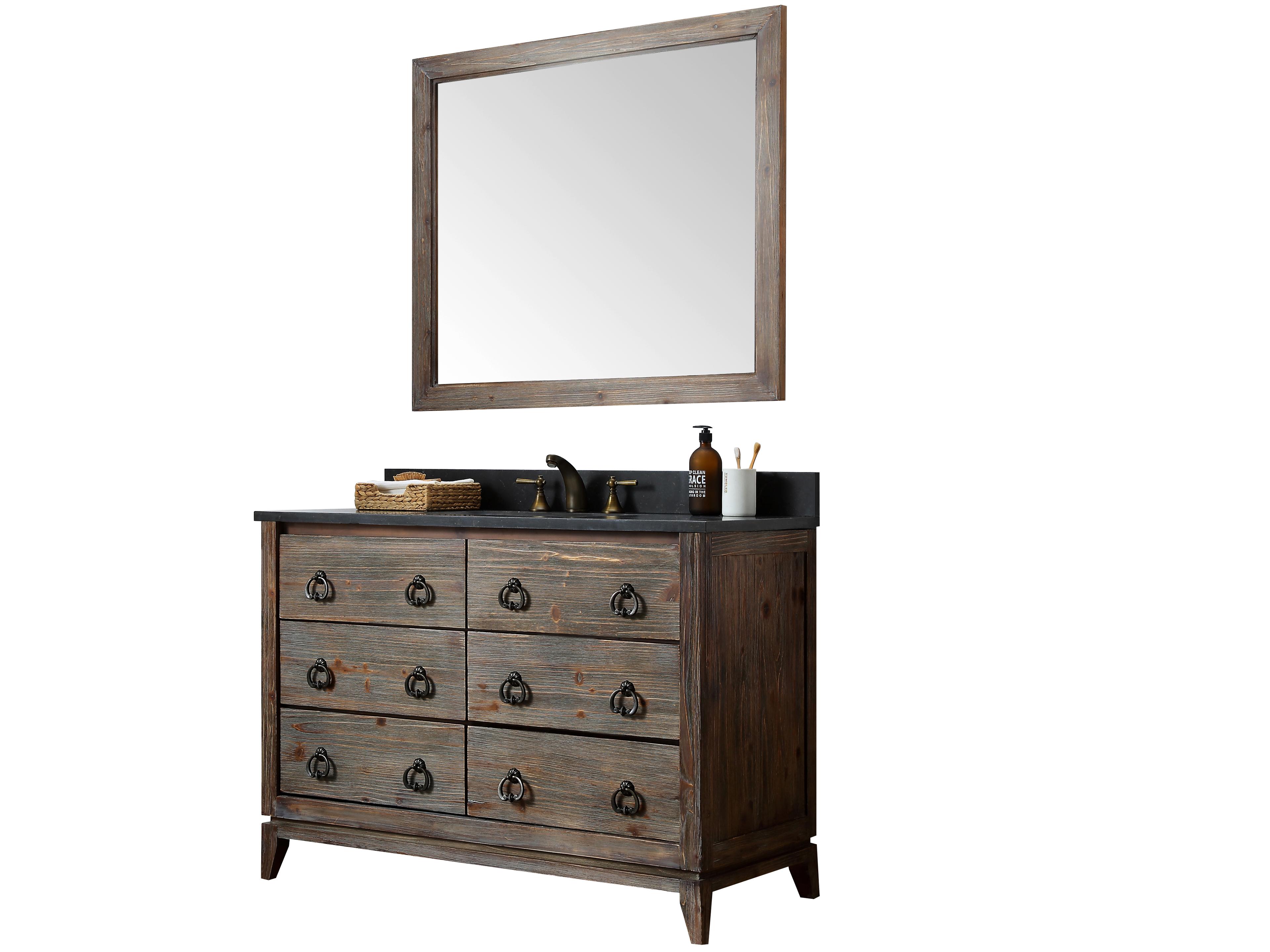Wh Series Brown Vanity
