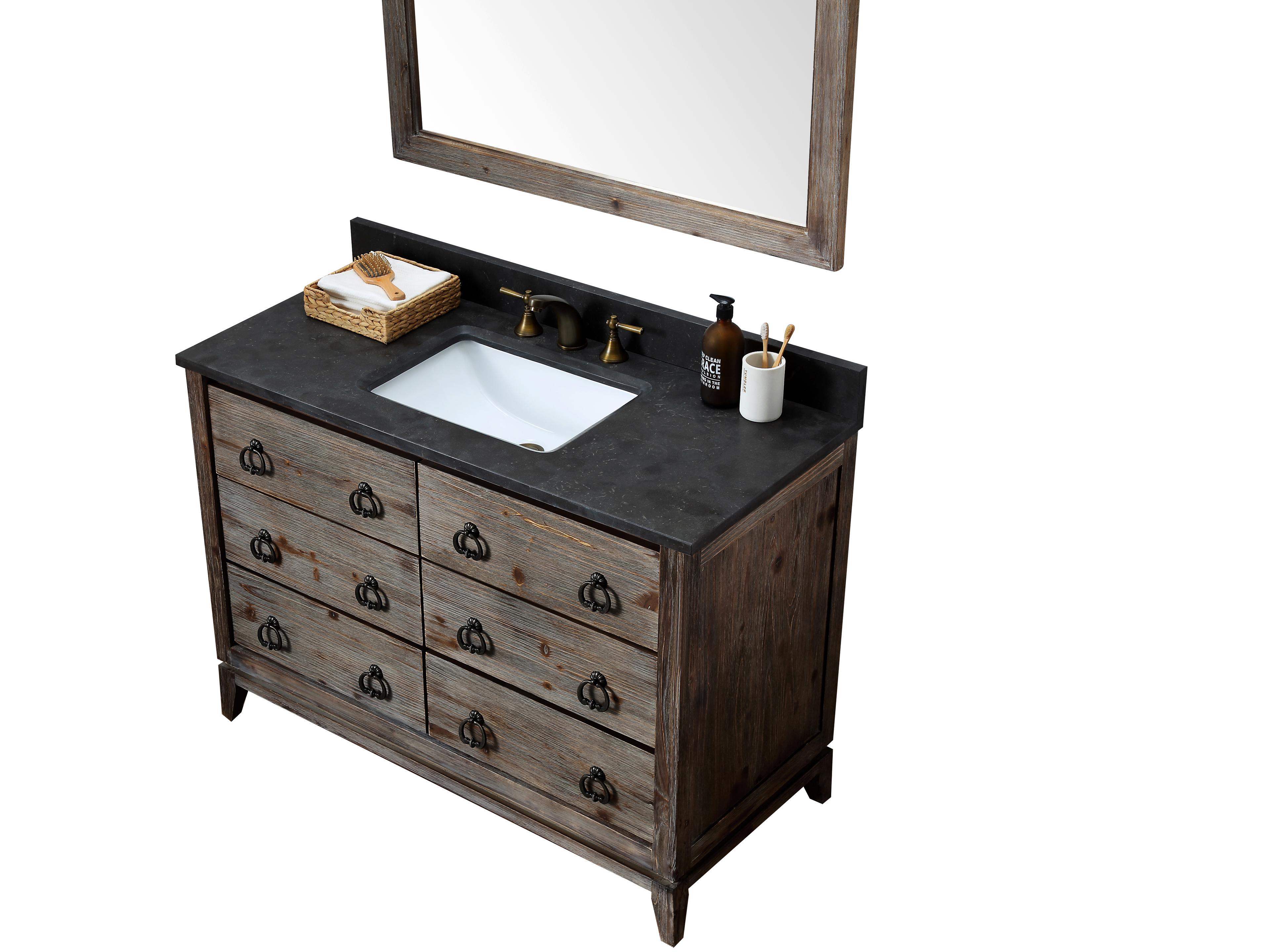 Legion Furniture Wh Series Brown Vanity