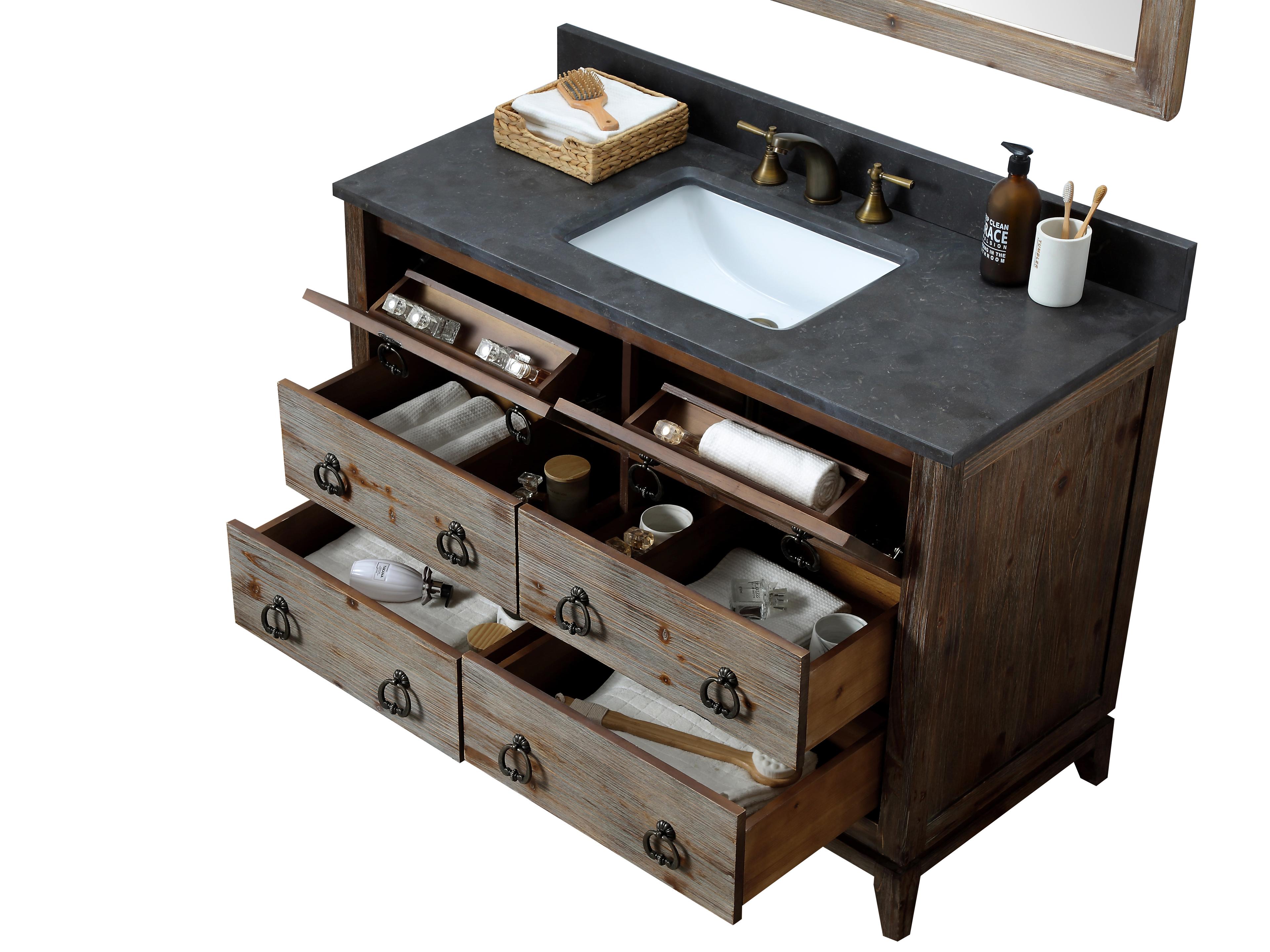 Legion Furniture Wh Series Brown Vanity