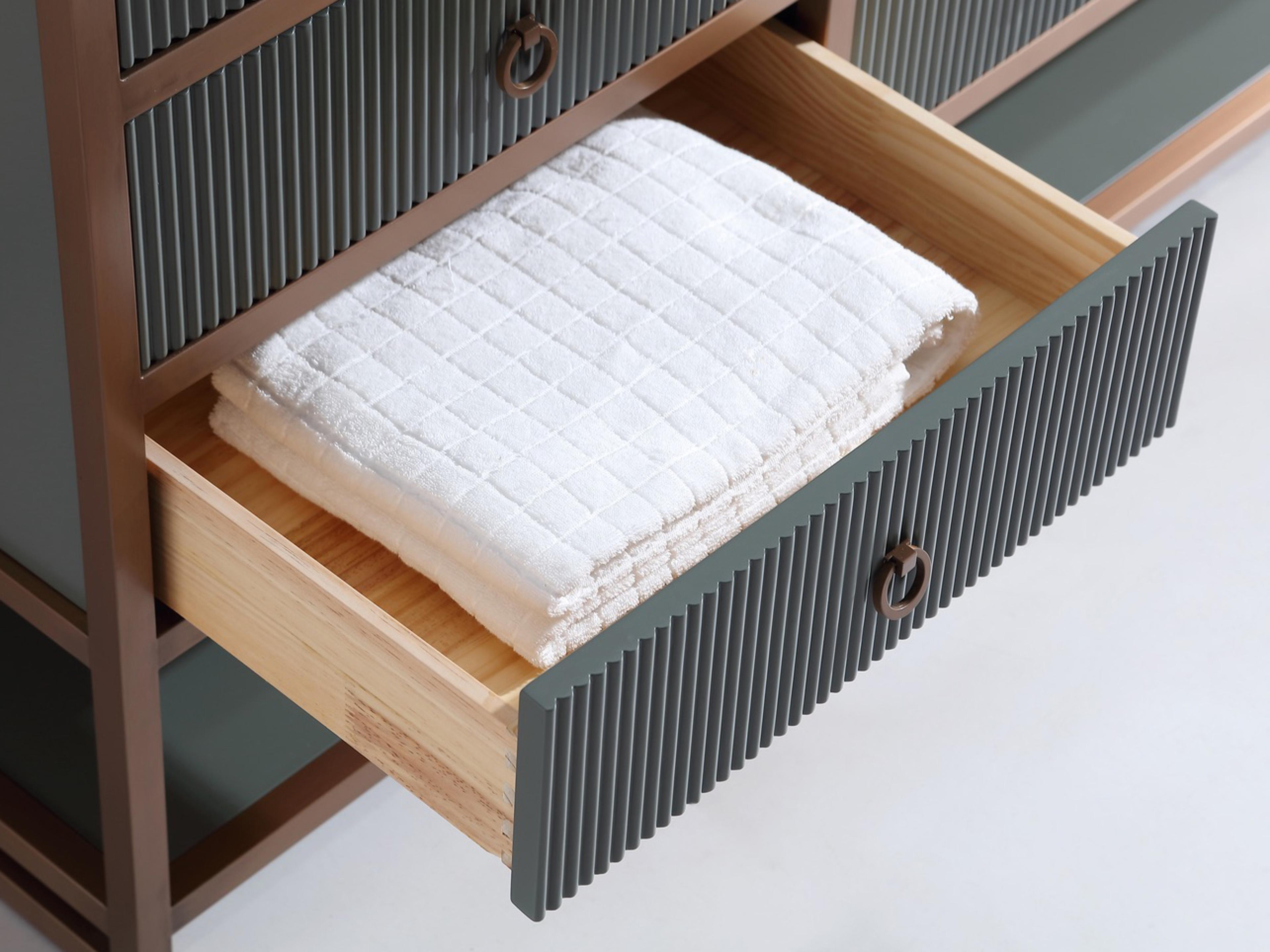 Legion Furniture Wk Series Pewter Green Vanity